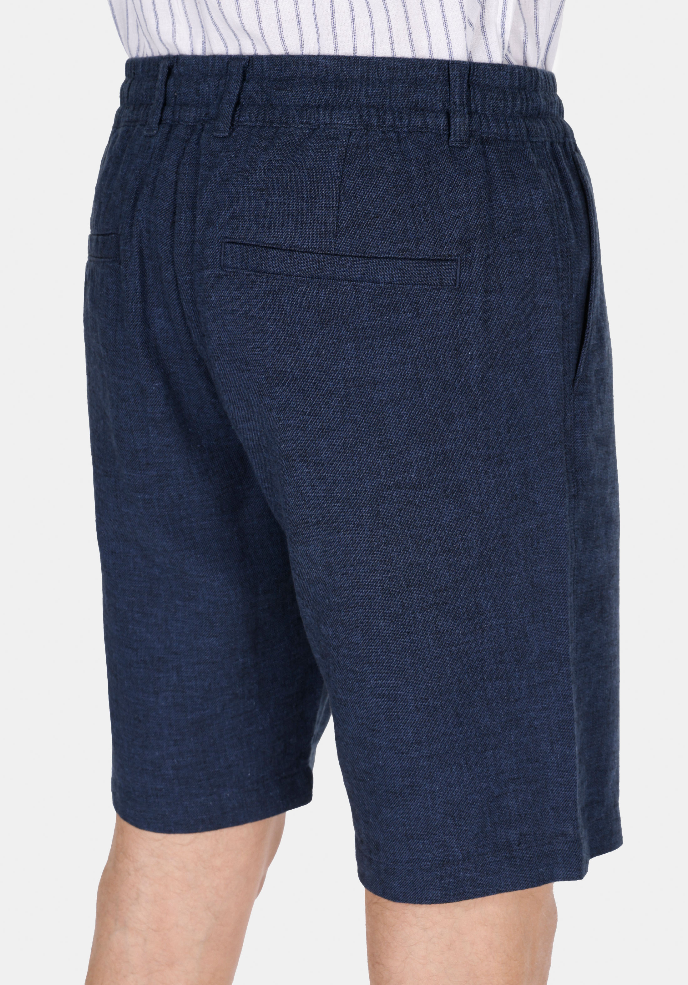 Afișați detalii pentru Short / Pantaloni Scurti De Barbati Albastru Marin Regular Fit  Cl1074083