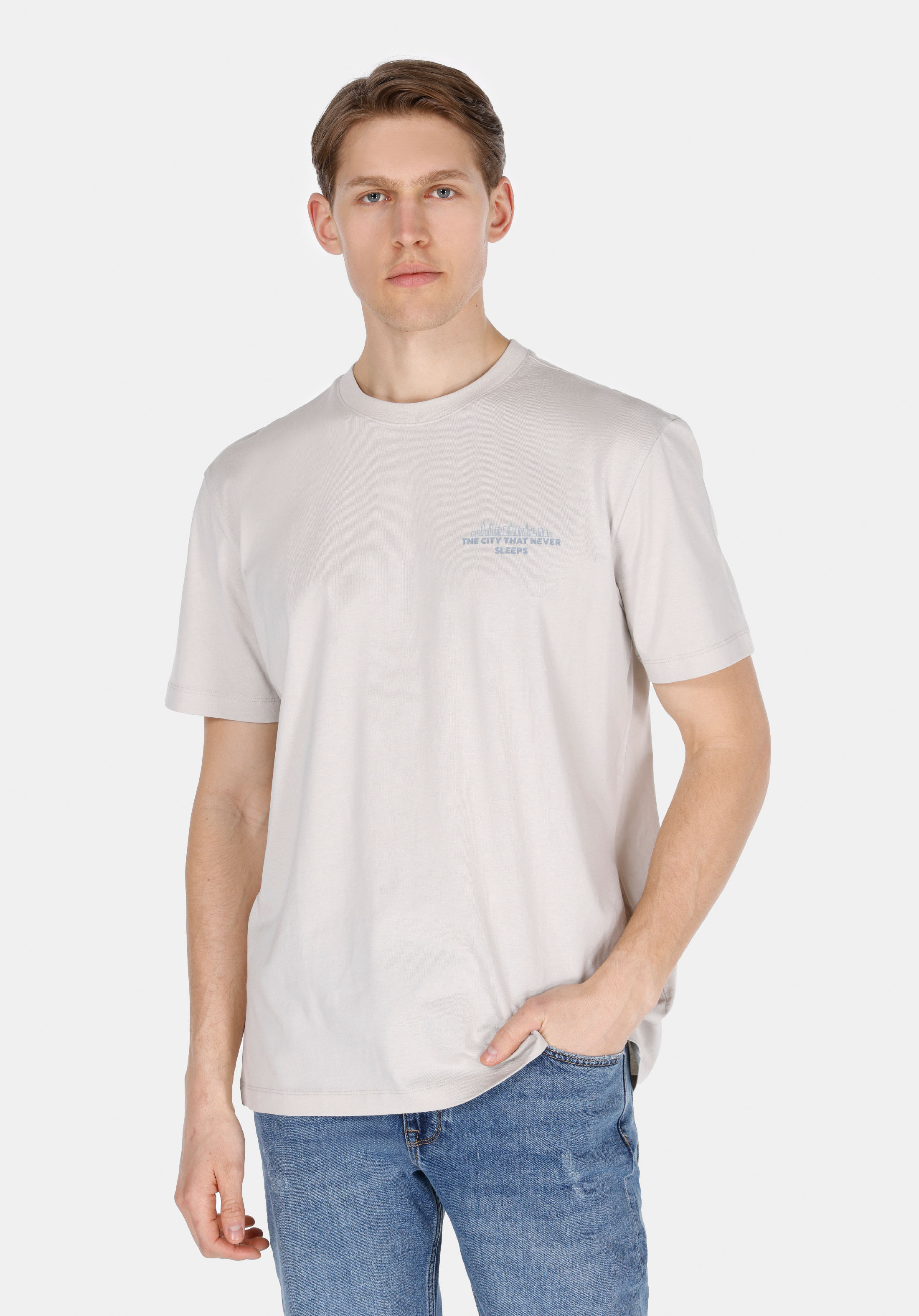 Afișați detalii pentru Tricou Cu Maneca Scurta De Barbati  Comfort Fit  Cl1074122
