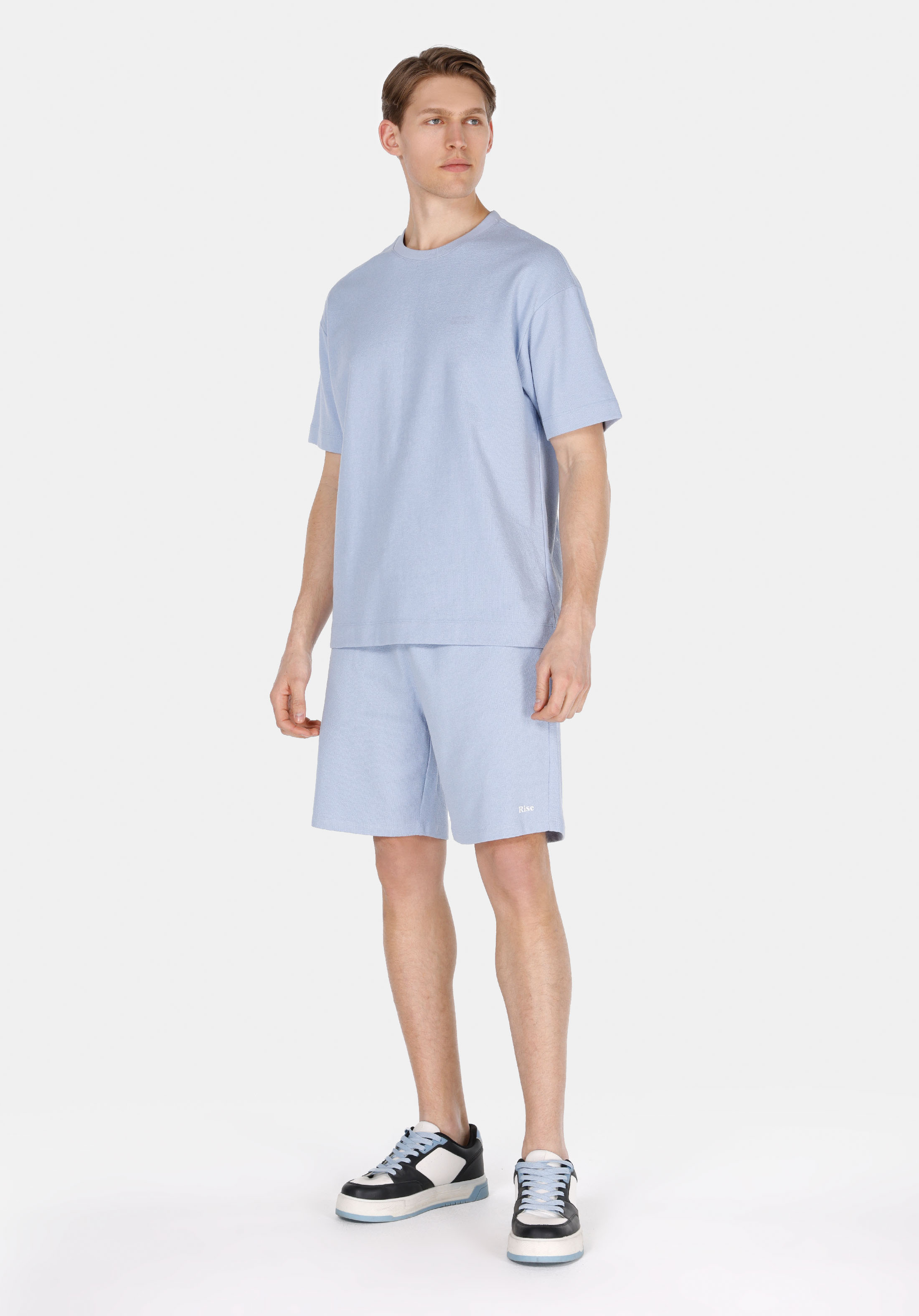 Afișați detalii pentru Tricou Cu Maneca Scurta De Barbati Albastru Comfort Fit  Cl1074154