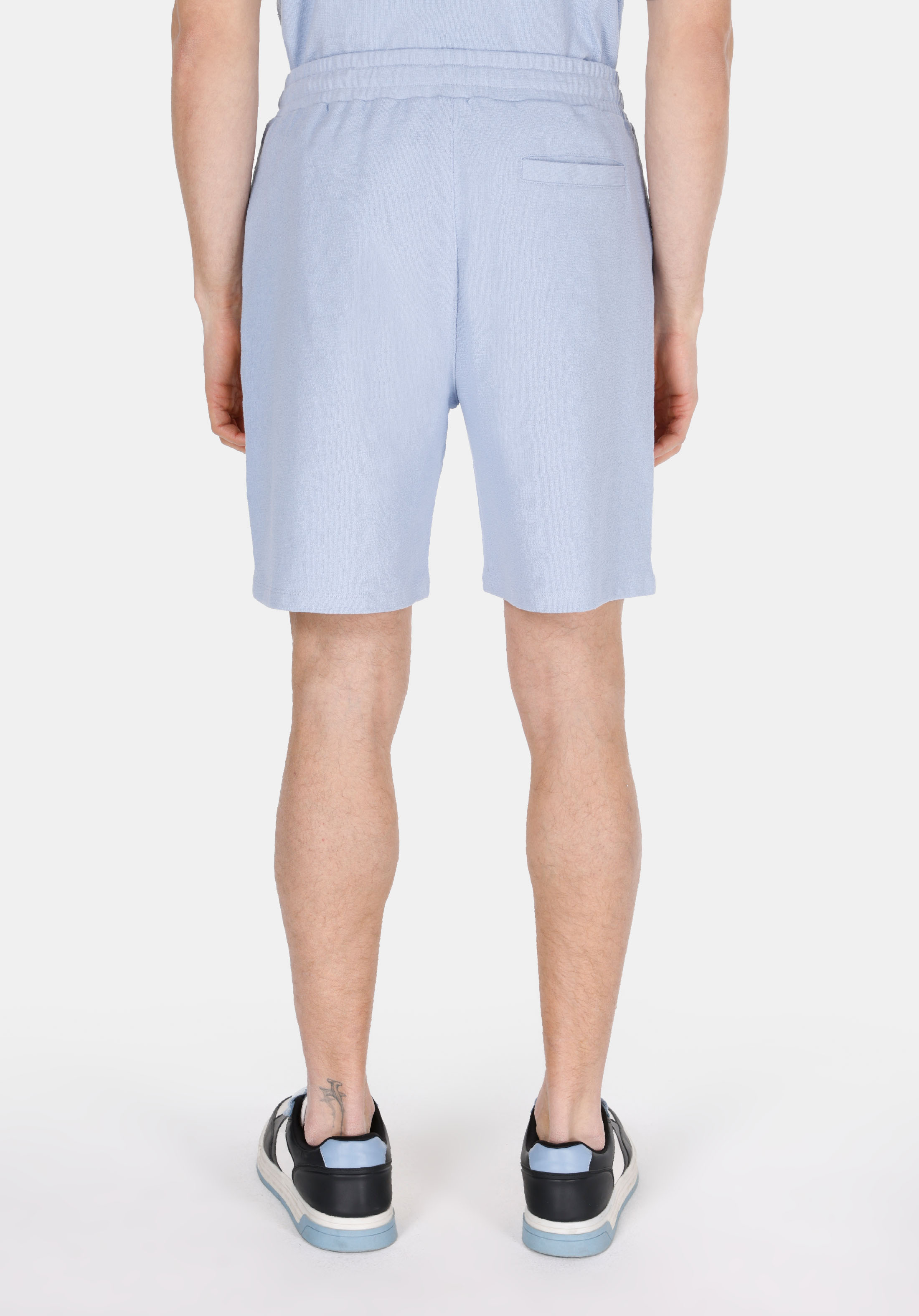 Afișați detalii pentru Short / Pantaloni Scurti De Barbati Albastru Regular Fit  Cl1074155
