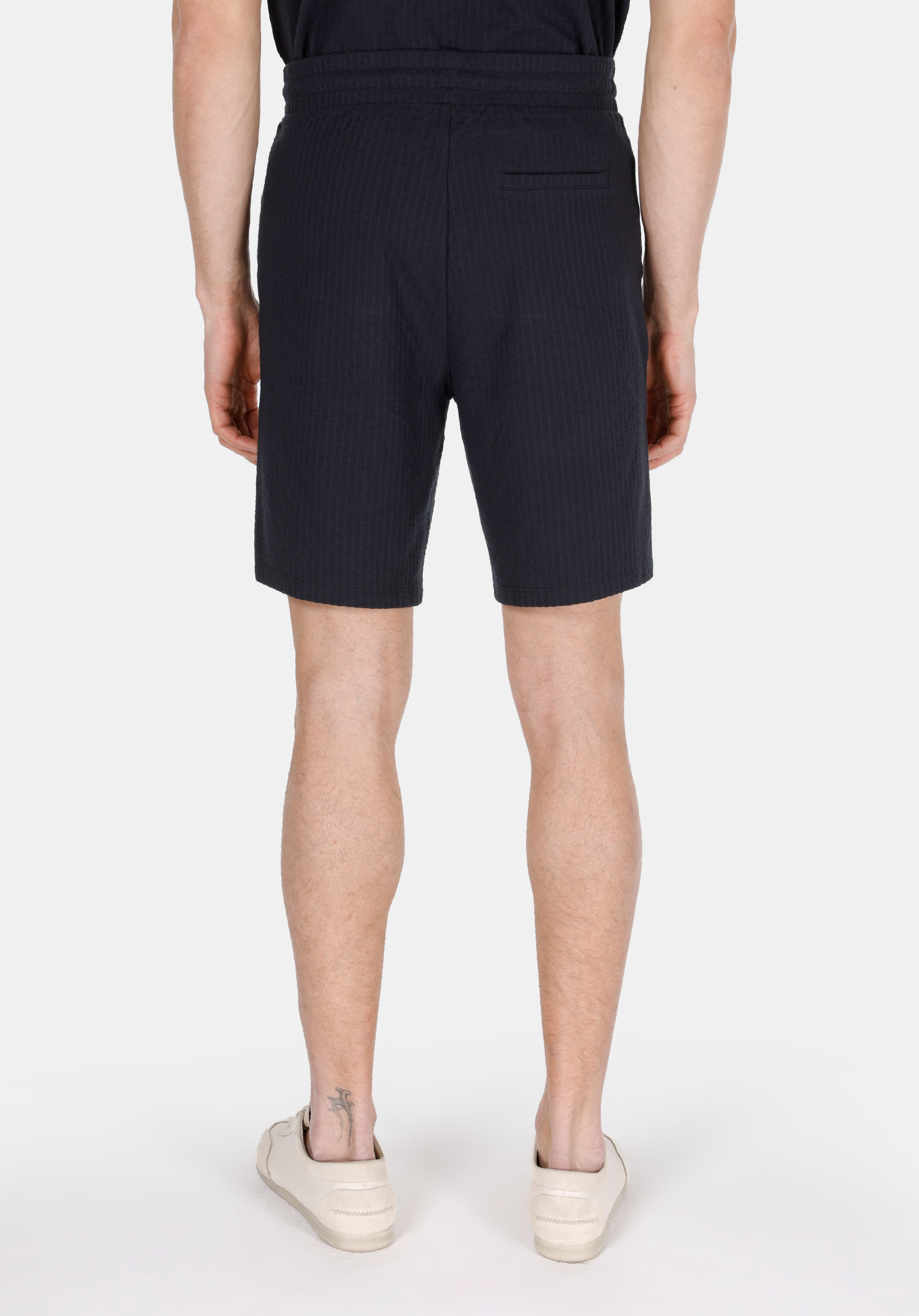 Afișați detalii pentru Short / Pantaloni Scurti De Barbati Albastru Marin Regular Fit  Cl1074191