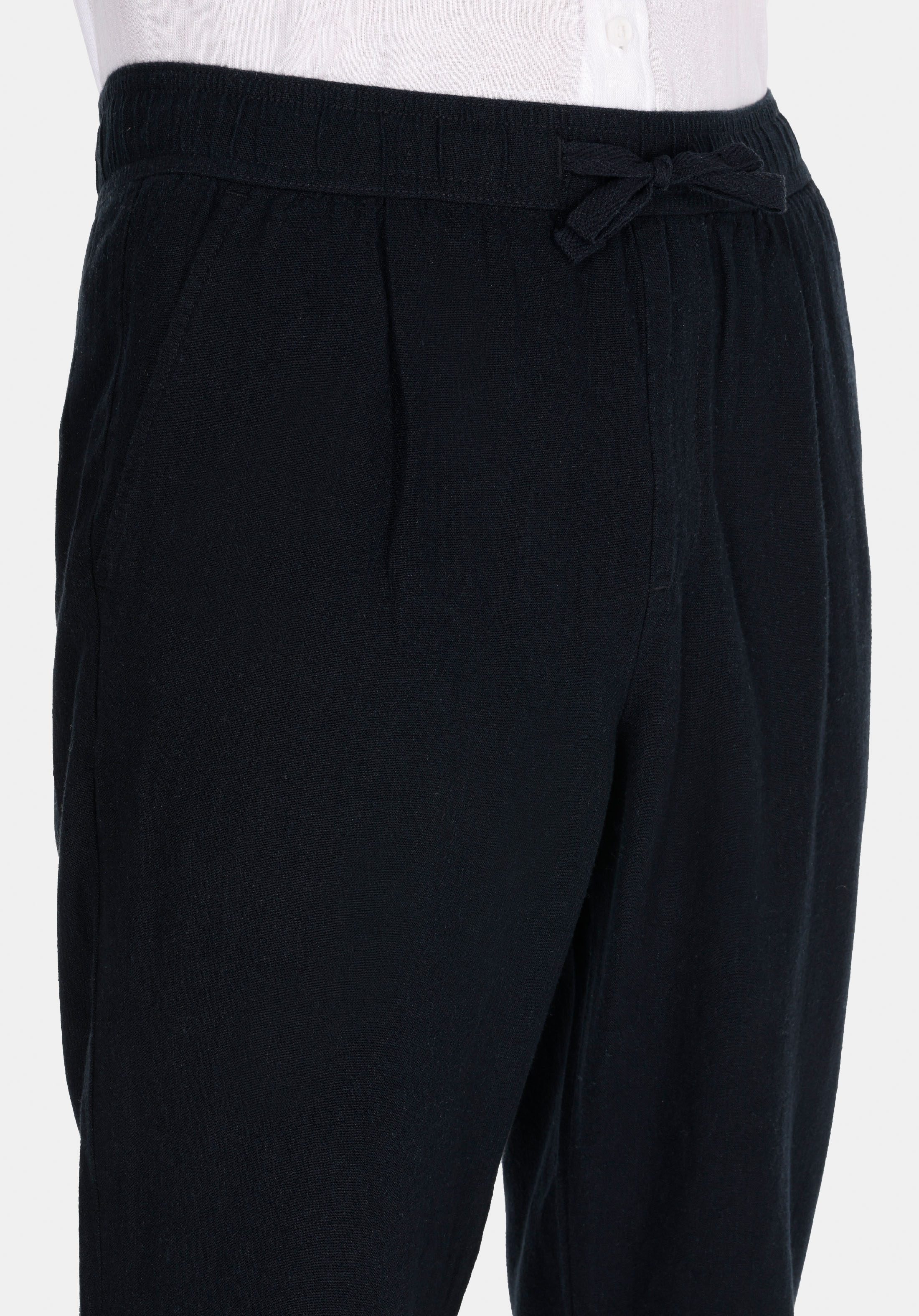 Afișați detalii pentru Pantaloni De Barbati Negru Regular Fit  Cl1074570