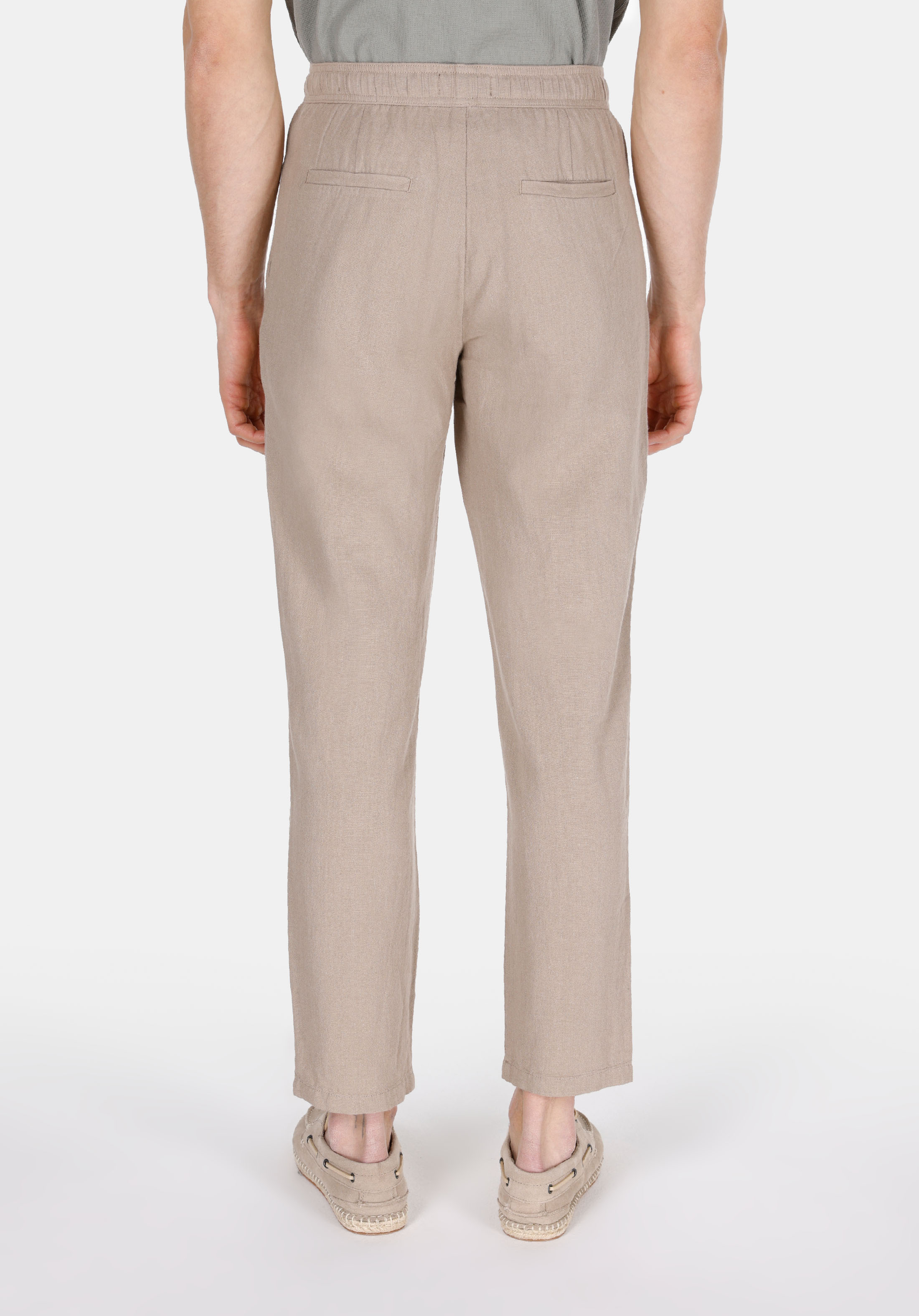 Afișați detalii pentru Pantaloni De Barbati Bej Regular Fit  Cl1074570