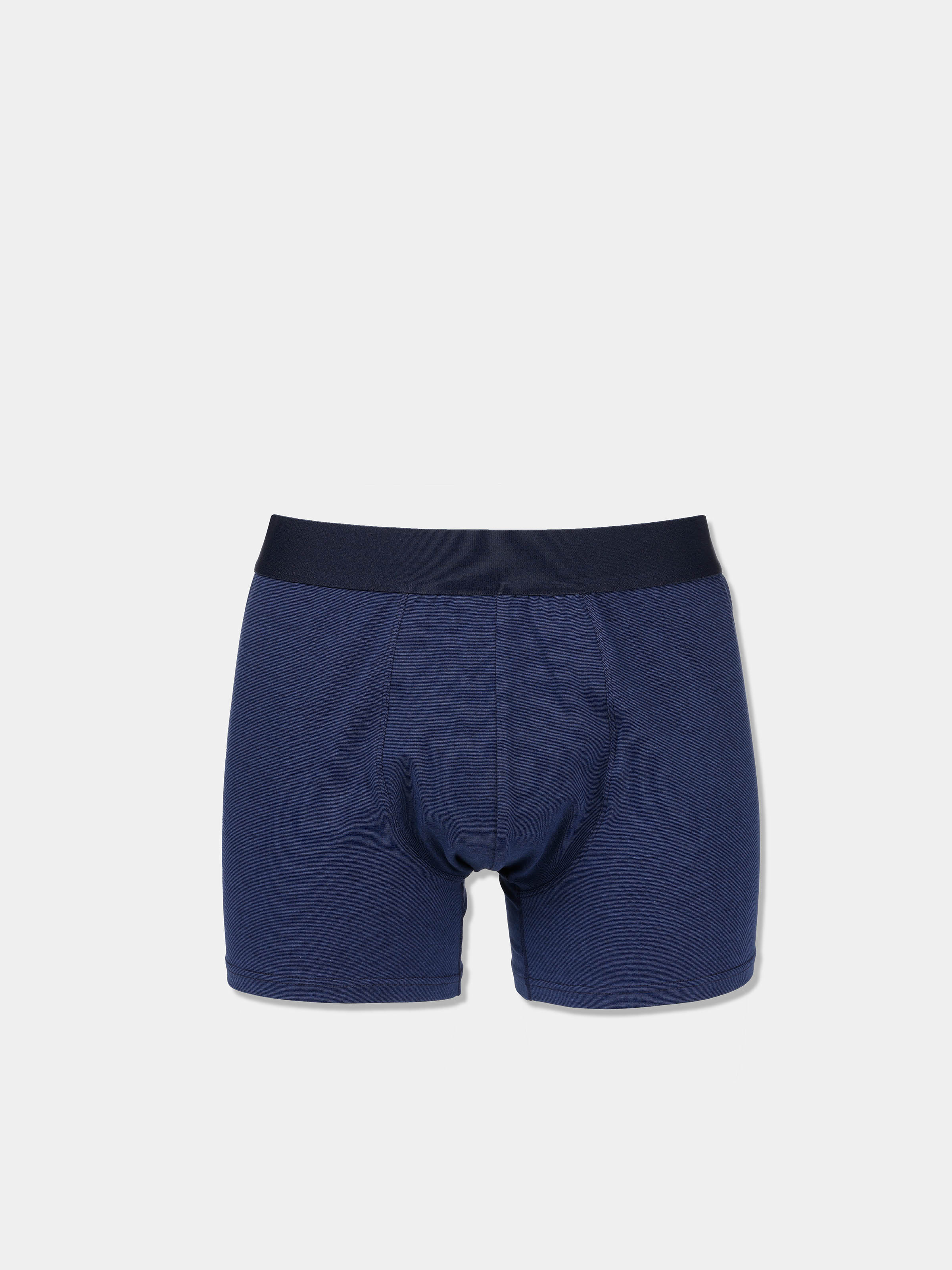 Afișați detalii pentru Modern Fit Imprimat Boxer Bleumarin Pentru Bărbați