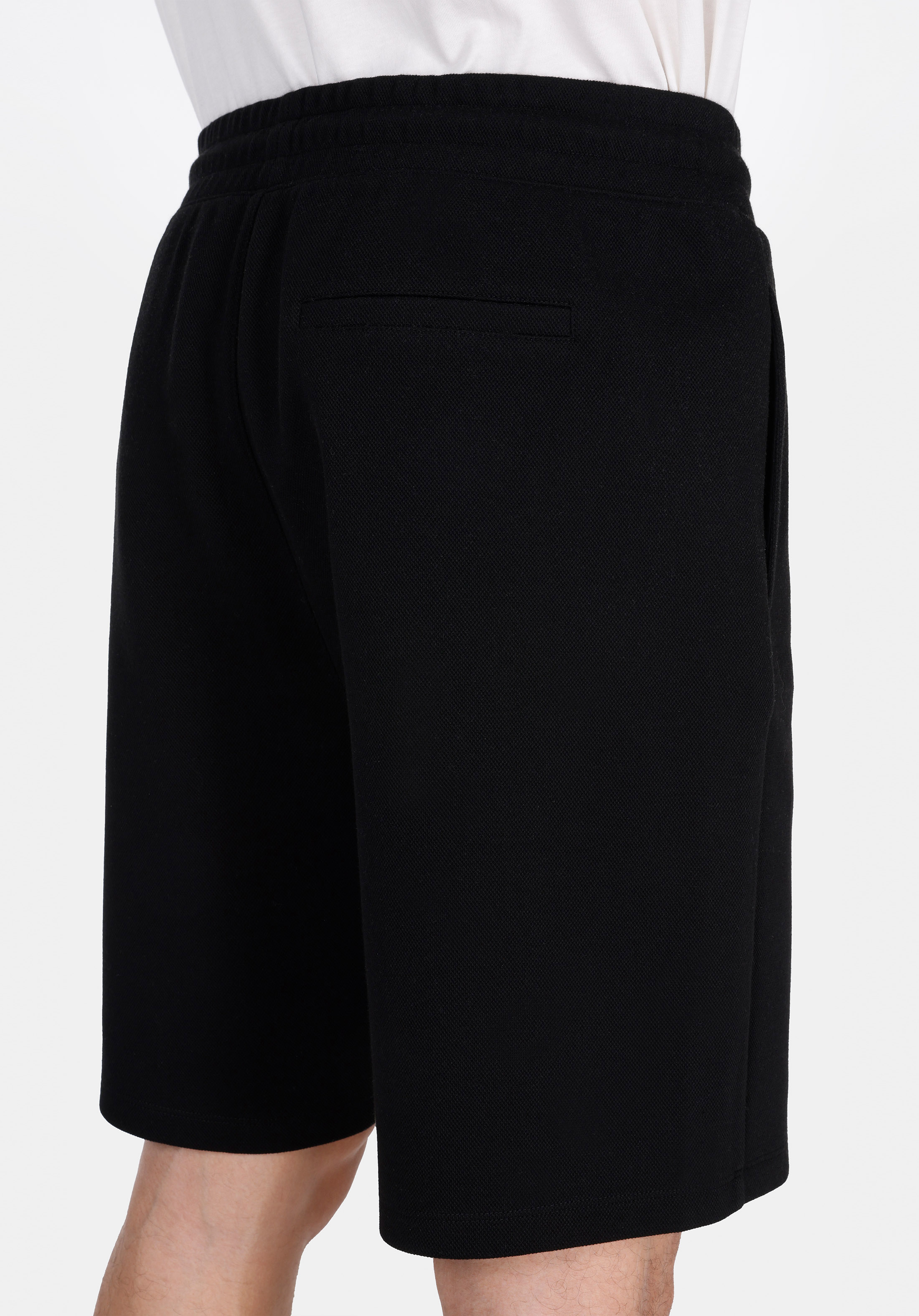 Afișați detalii pentru Short / Pantaloni Scurti De Barbati Negru Regular Fit  Cl1074177