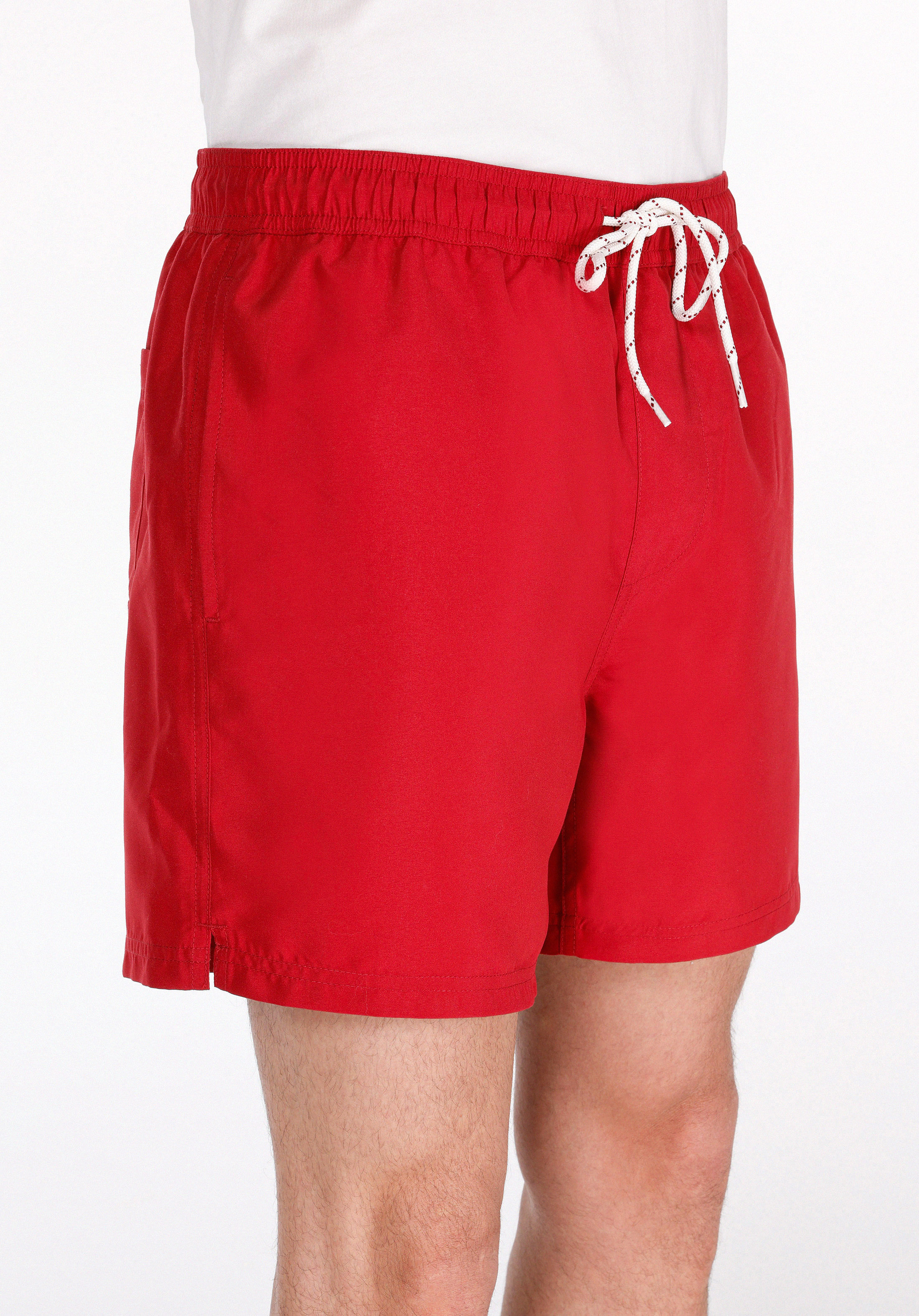 Afișați detalii pentru Short De Plaja De Barbati Bordo Slim Fit  Cl1075081