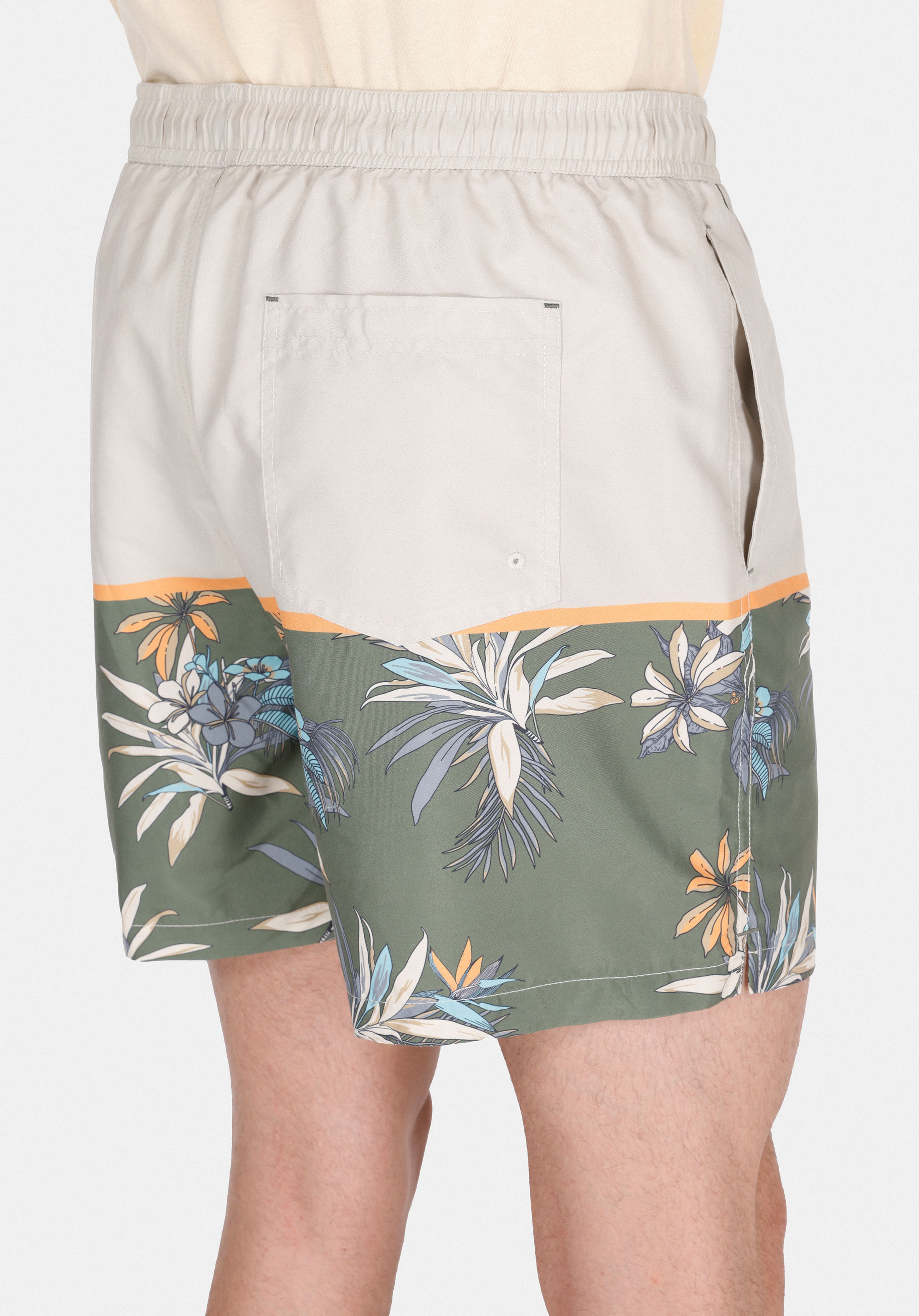 Afișați detalii pentru Short De Plaja De Barbati Multicolor Regular Fit  Cl1074694