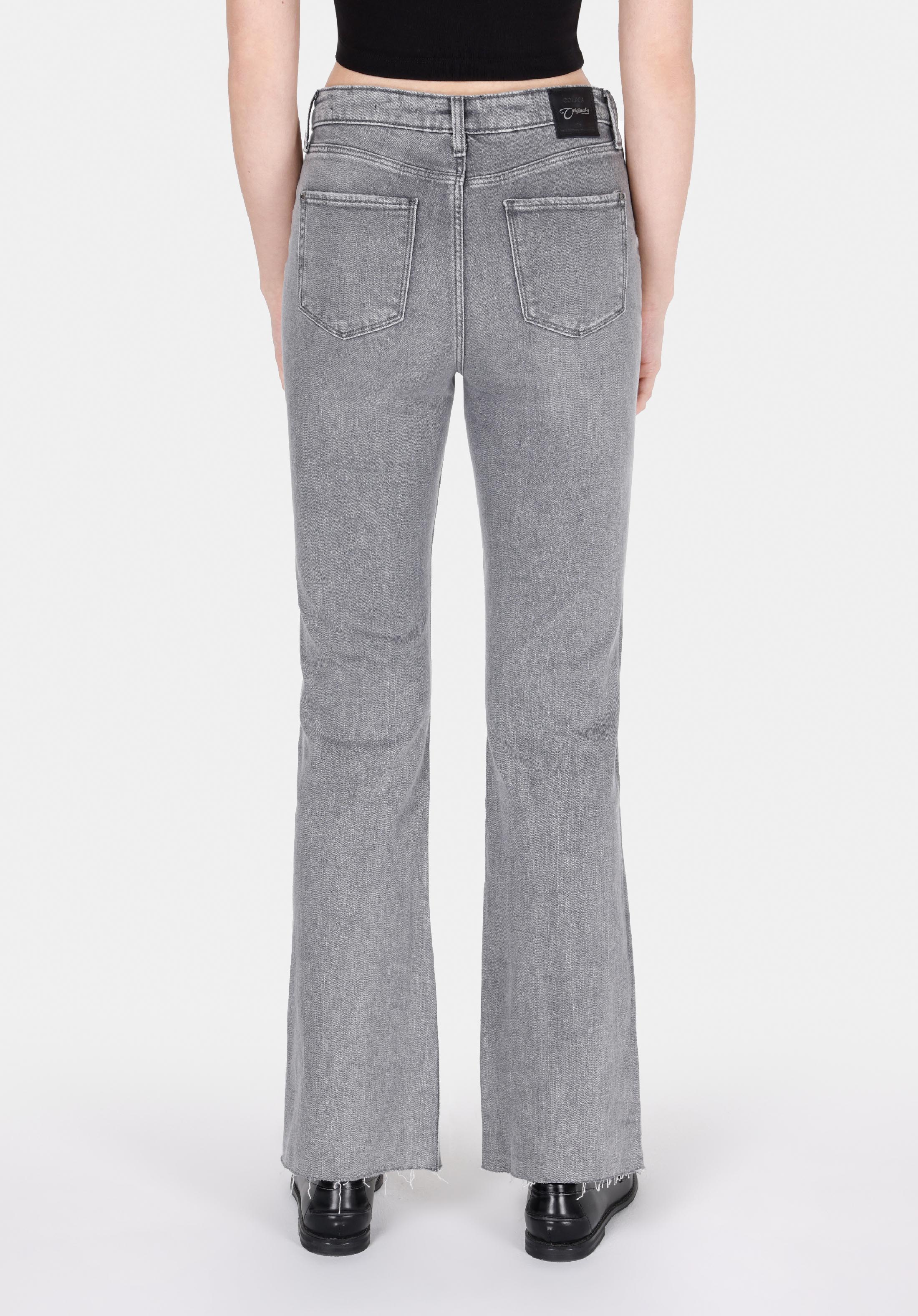 Afișați detalii pentru Pantaloni De Dama Antracit Regular Fit 791 Monica Cl1072255