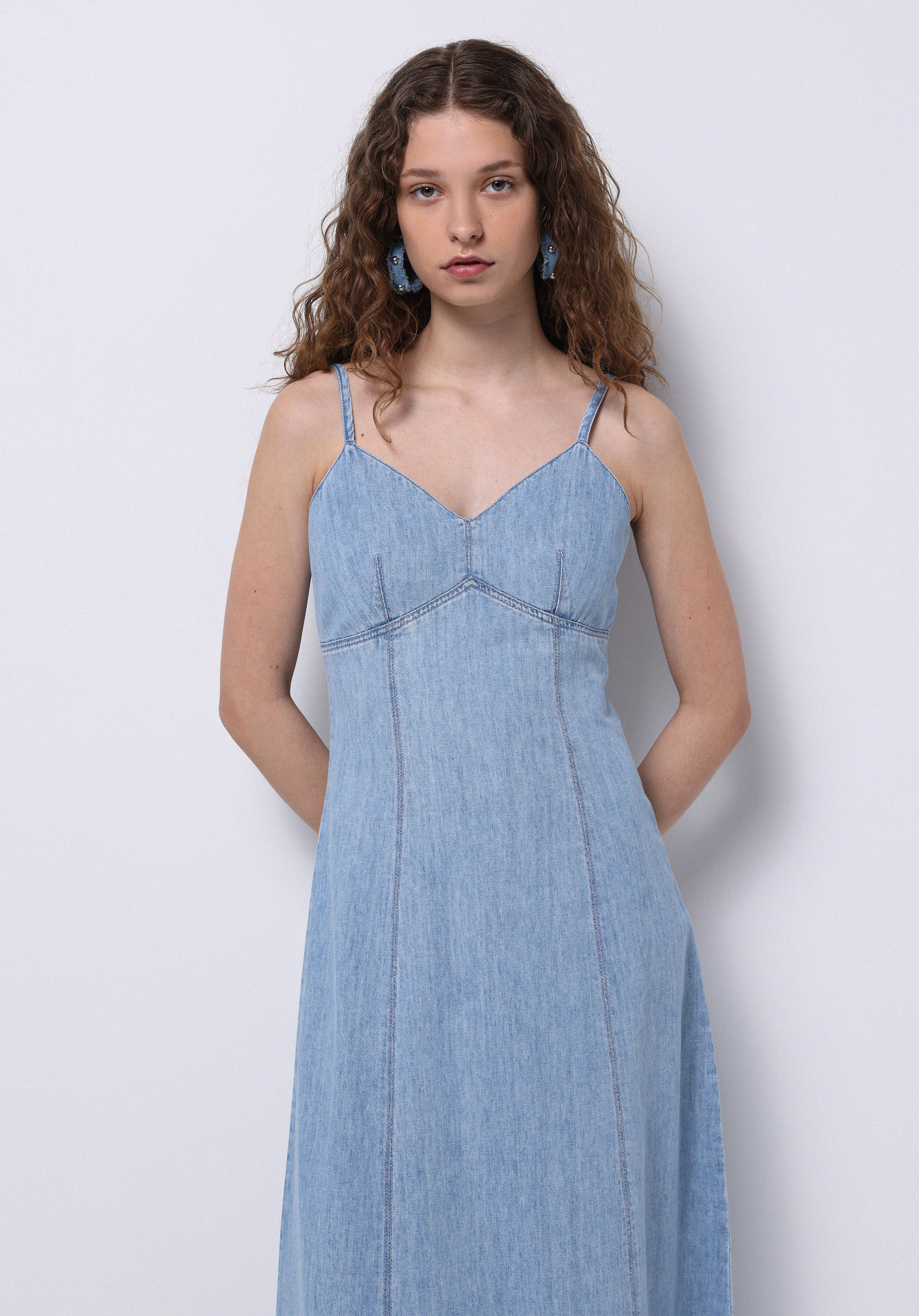 Afișați detalii pentru Rochie De Dama Albastru Slim Fit  Cl1074961