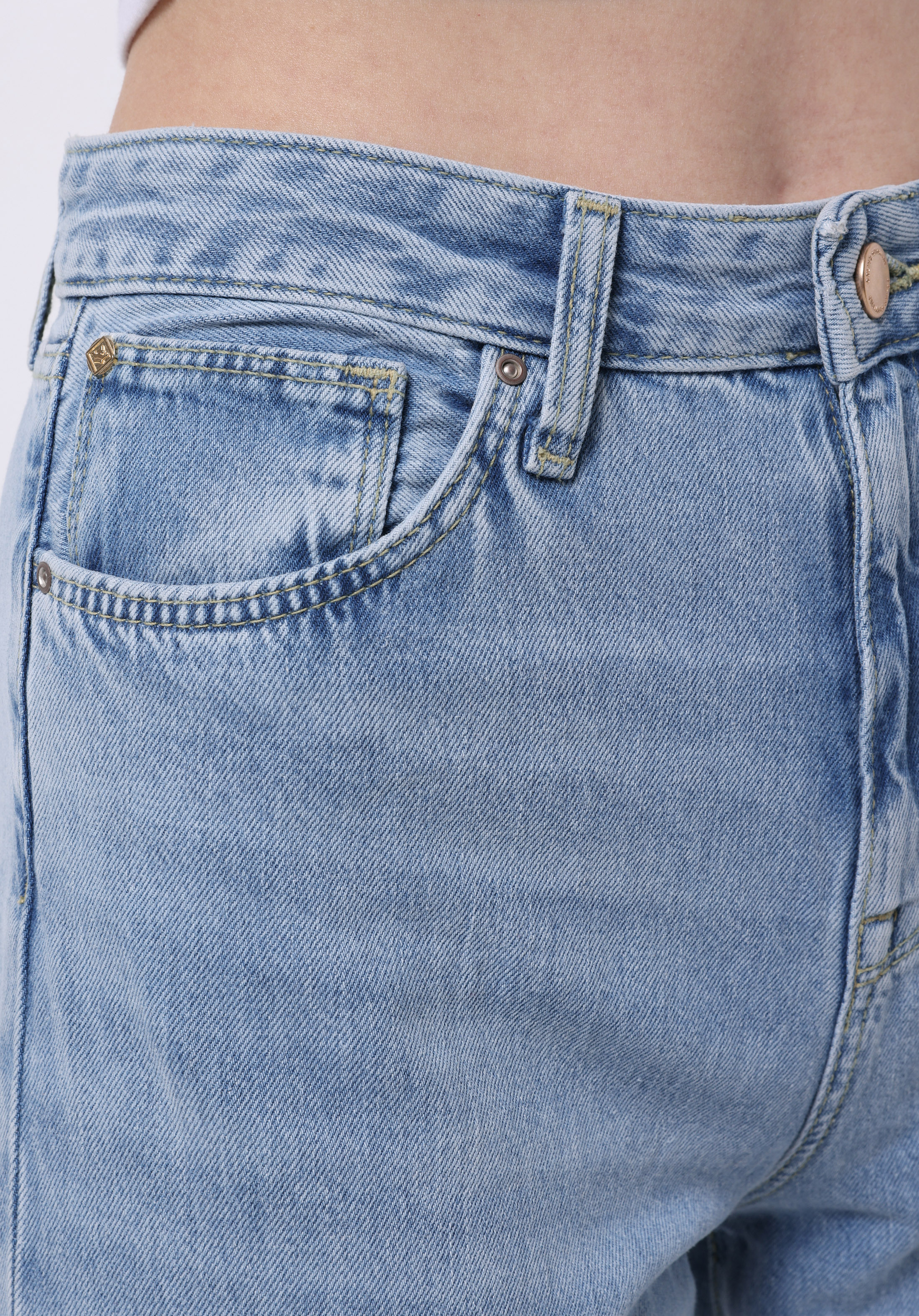 Afișați detalii pentru Pantaloni De Dama Albastru Regular Fit 970 Berry Cl1075166