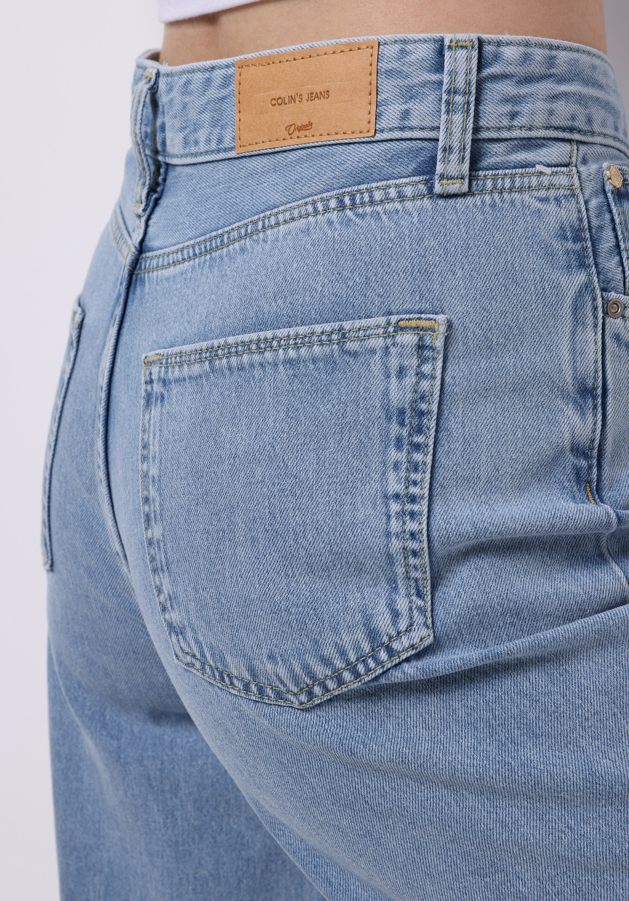 Afișați detalii pentru Pantaloni De Dama Albastru Regular Fit 970 Berry Cl1075166