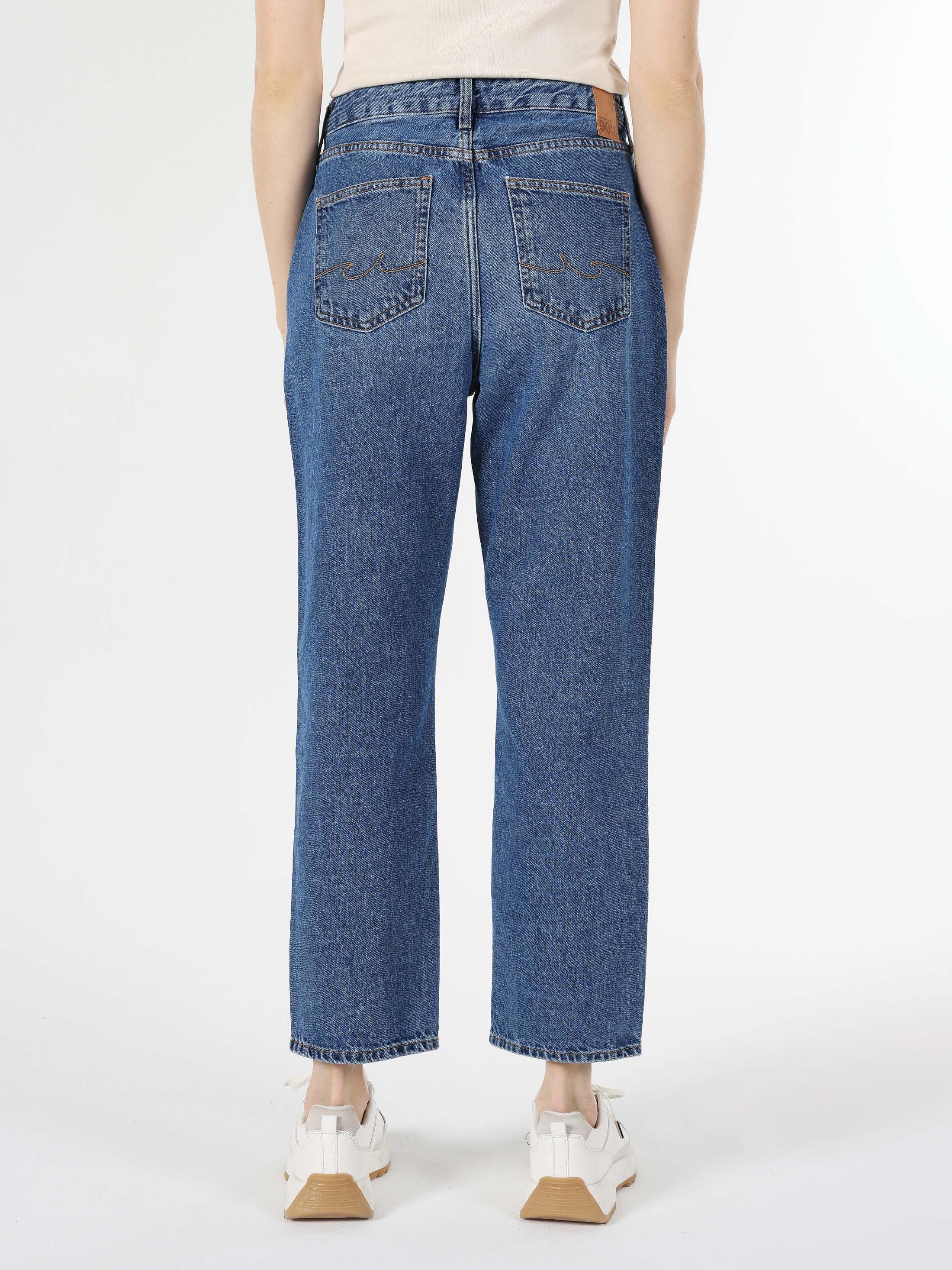 Afișați detalii pentru Pantaloni De Dama Albastru Straight Fit 884 Lauren Cl1062288