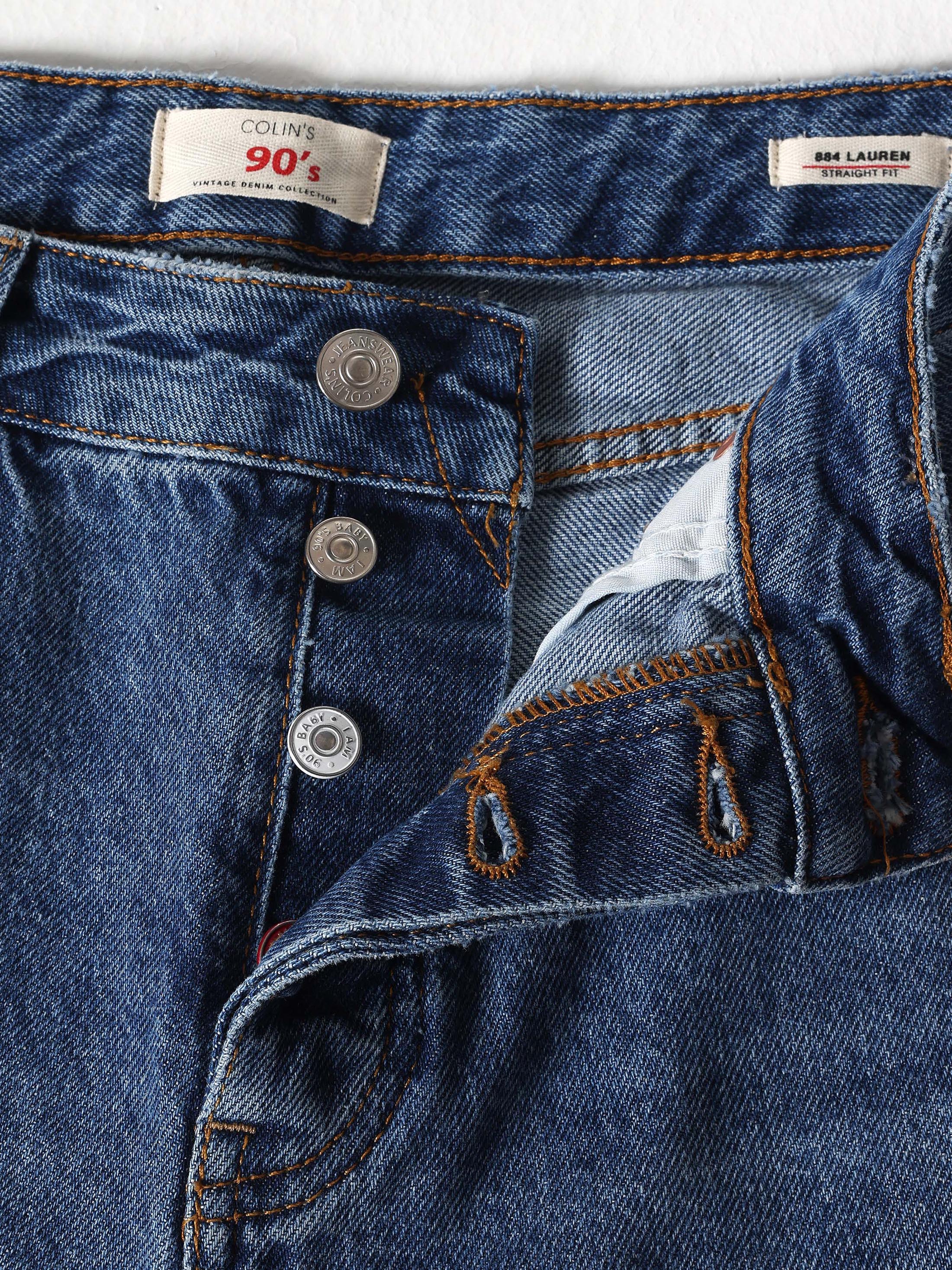 Afișați detalii pentru Pantaloni De Dama Albastru Straight Fit 884 Lauren Cl1062288