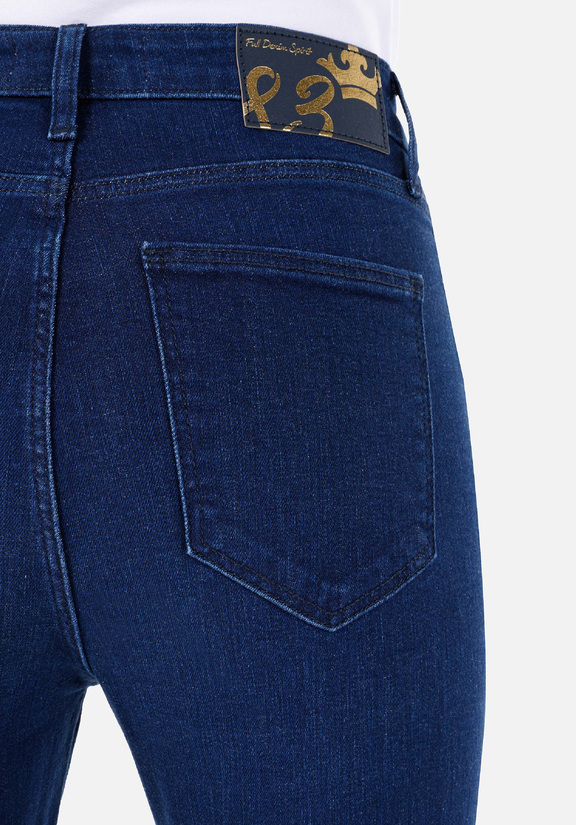 Afișați detalii pentru Pantaloni De Dama Albastru Regular Fit 792 Mila Cl1067206