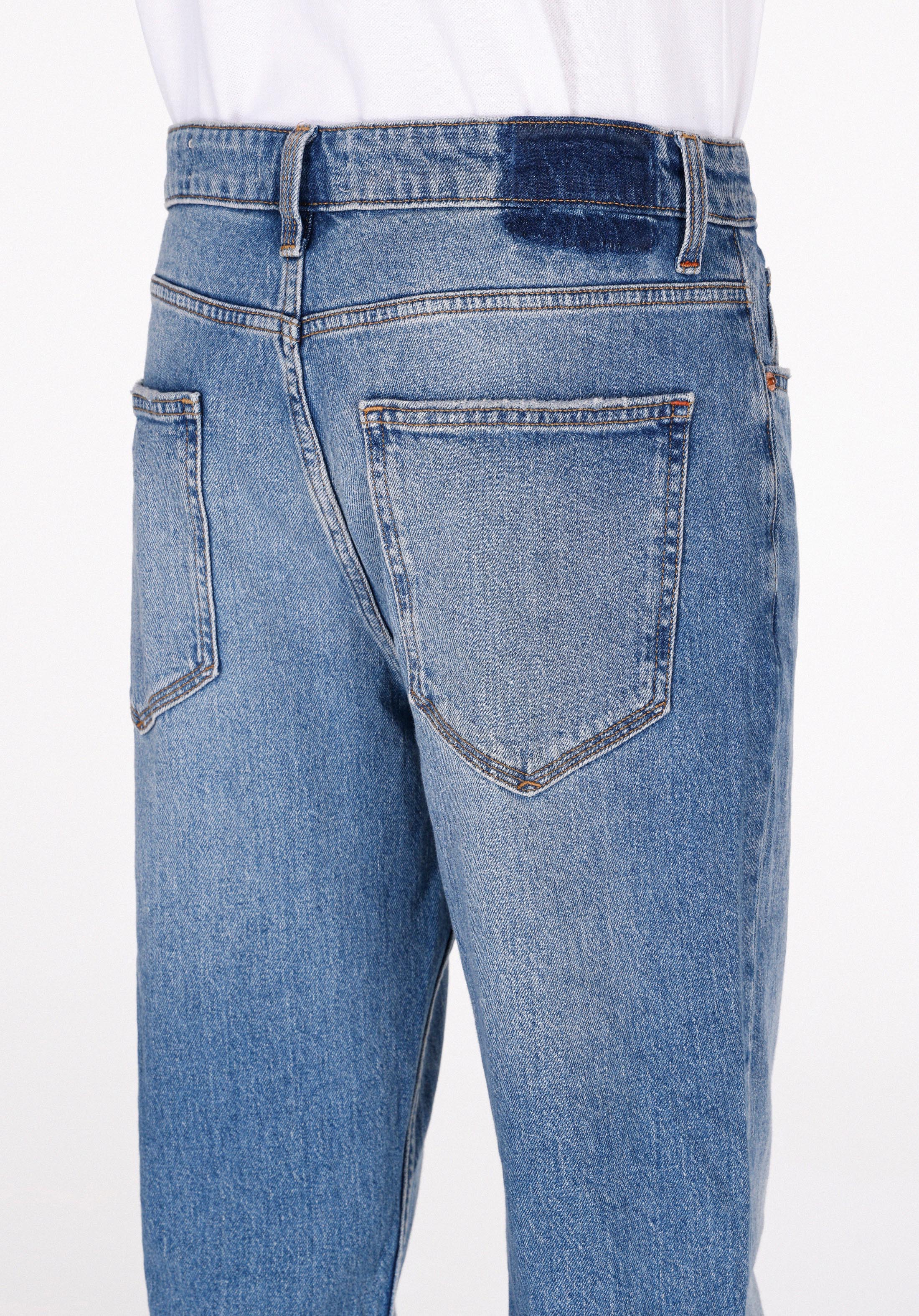 Afișați detalii pentru Pantaloni De Barbati Albastru Marin Regular Fit 047 Fit Cl1072839