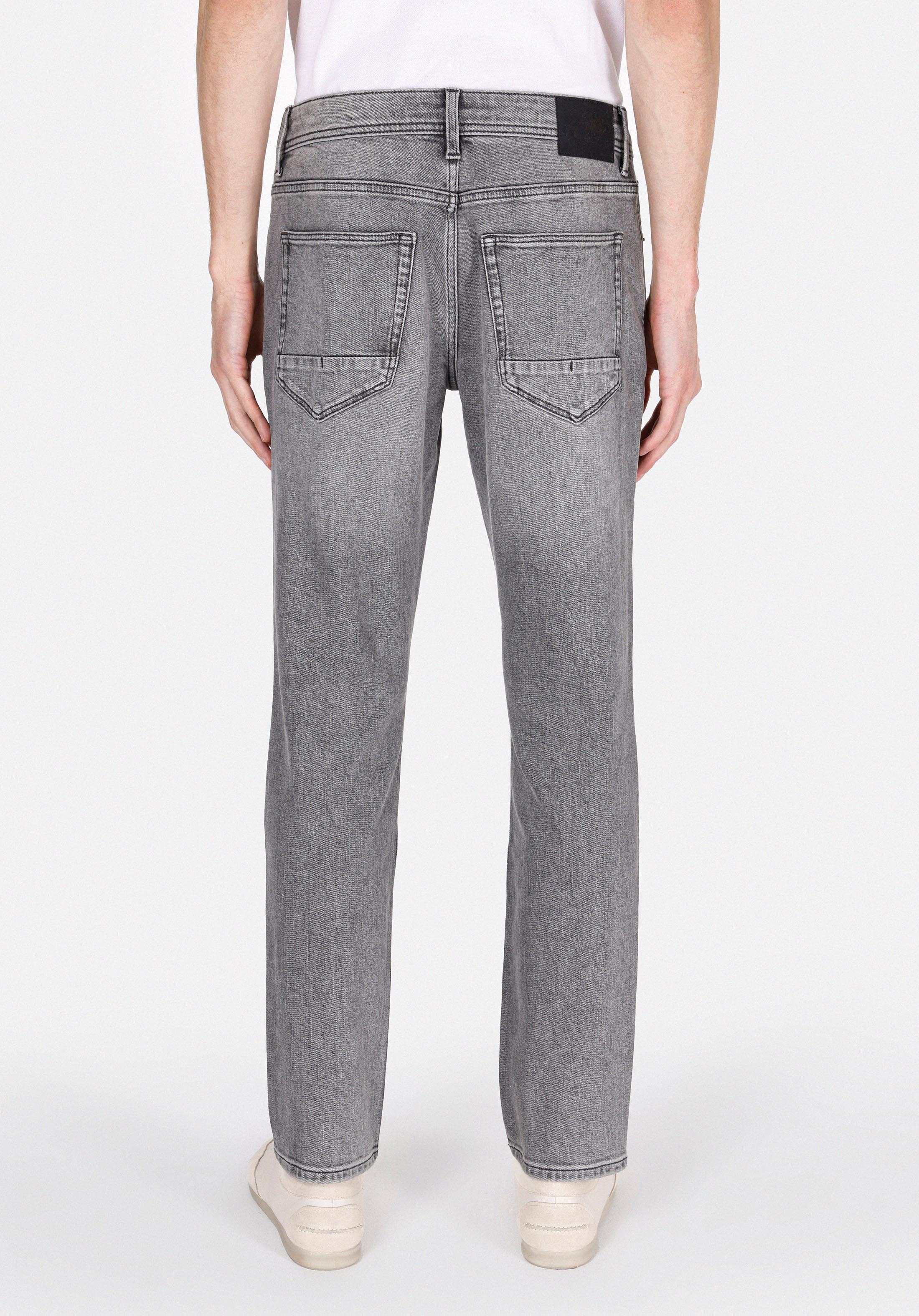 Afișați detalii pentru Pantaloni De Barbati Negru Straight Fit 044 Karl Cl1072978