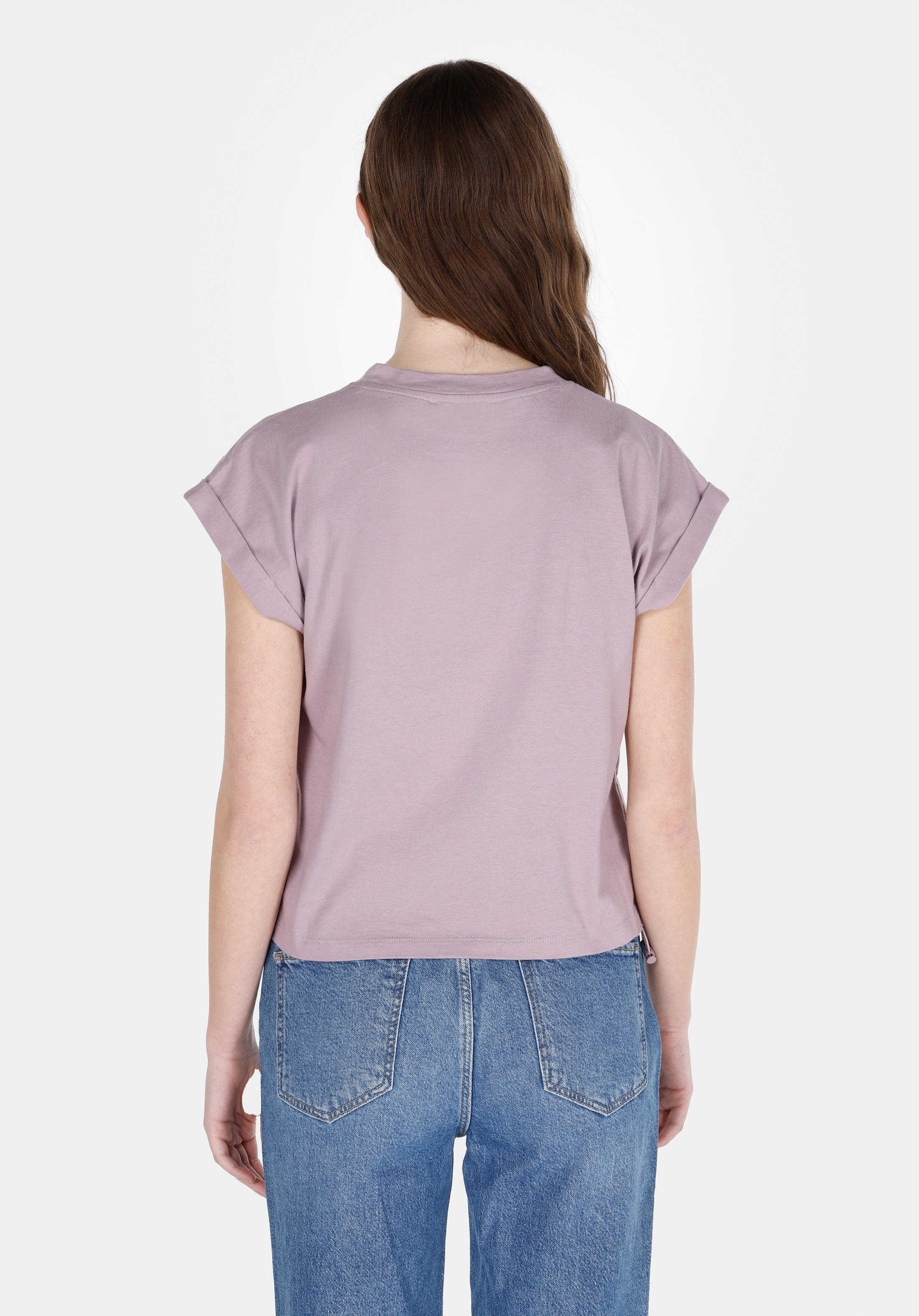 Afișați detalii pentru Bluza Cu Maneca Scurta De Dama Roz Regular Fit  Cl1073297
