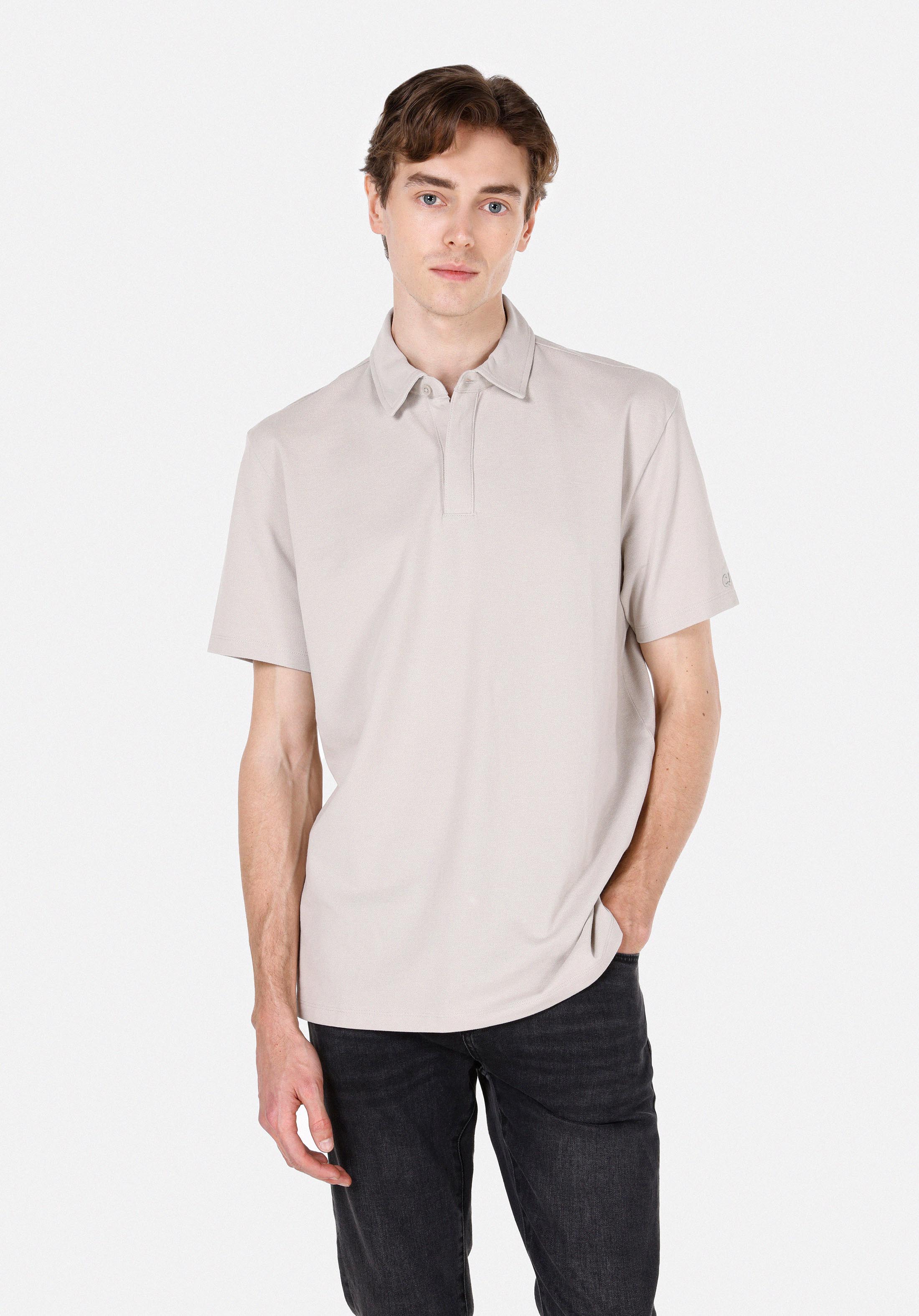 Afișați detalii pentru Tricou Polo Cu Maneca Scurta De Barbati Alb Comfort Fit  Cl1073959