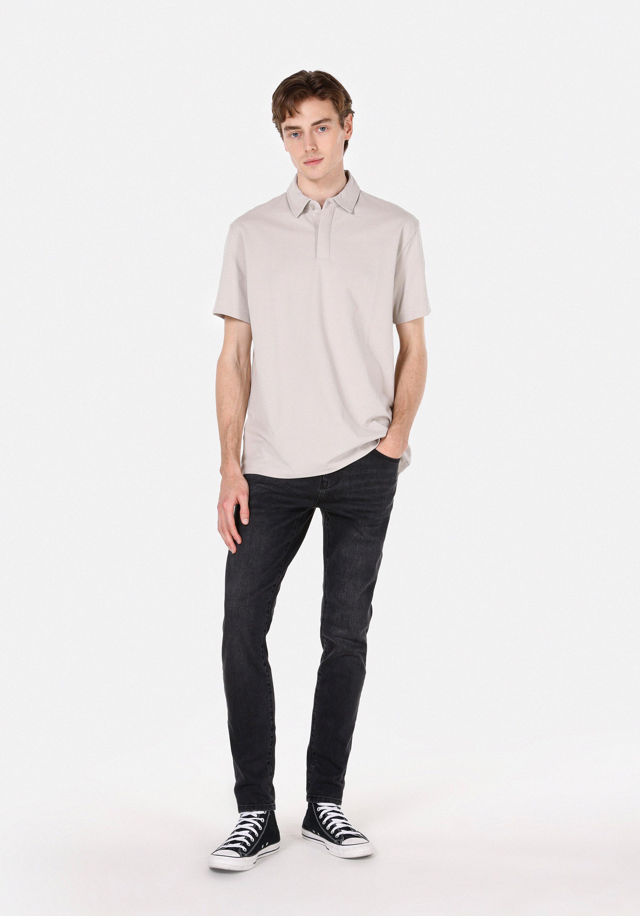 Afișați detalii pentru Tricou Polo Cu Maneca Scurta De Barbati Alb Comfort Fit  Cl1073959