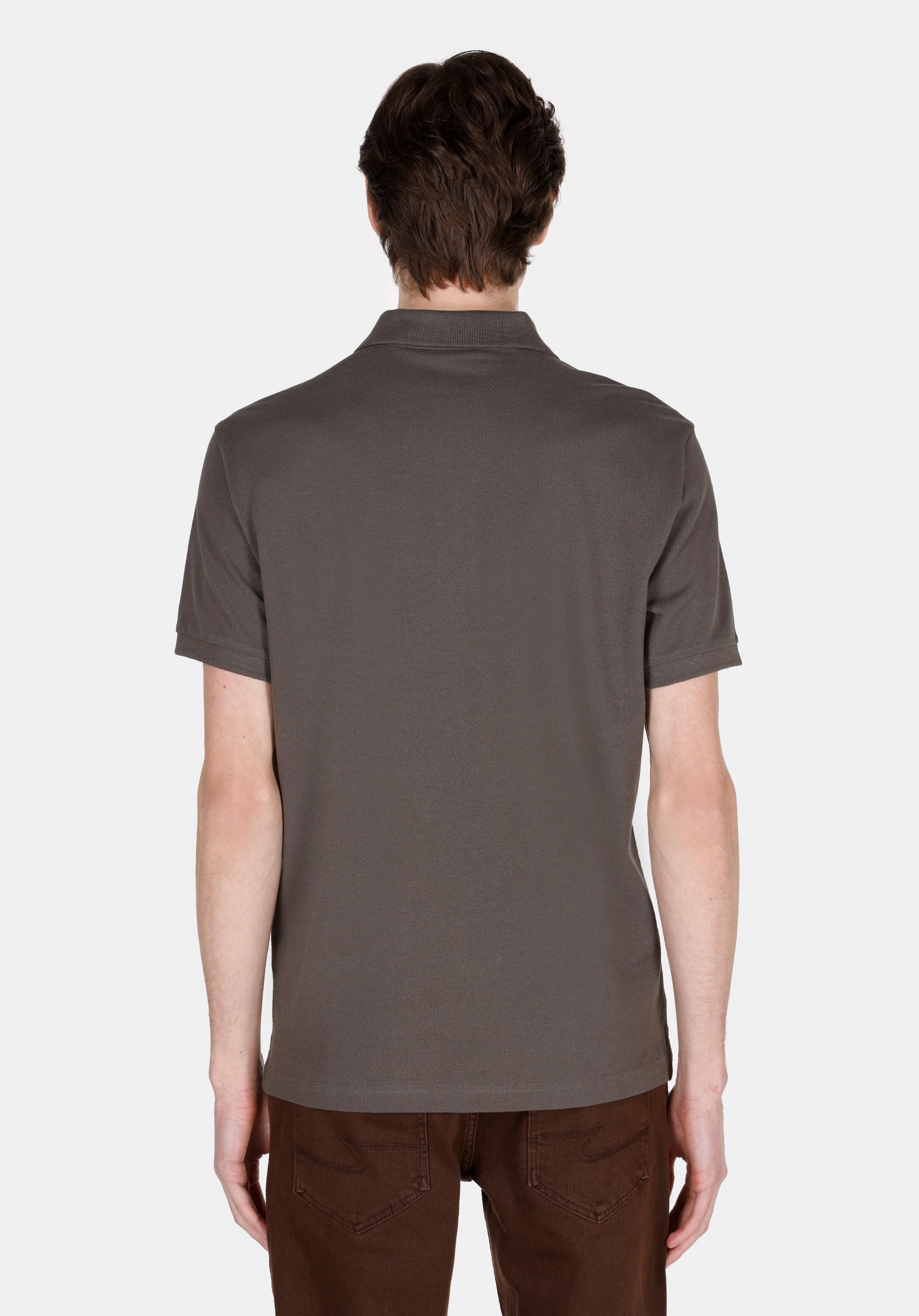 Afișați detalii pentru Tricou Polo Cu Maneca Scurta De Barbati Kaki Regular Fit  Cl1073960