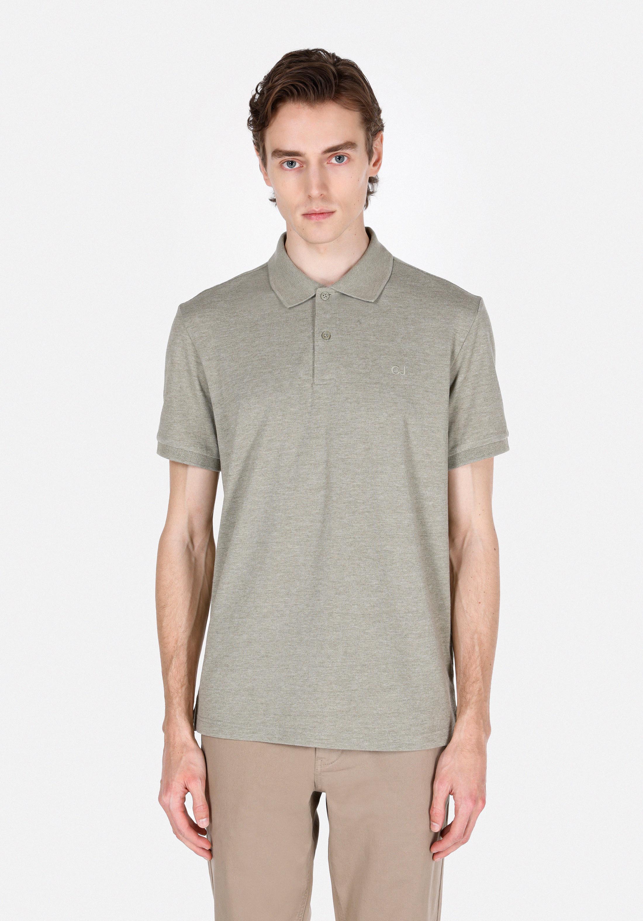 Afișați detalii pentru Tricou Polo Cu Maneca Scurta De Barbati  Regular Fit  Cl1073960