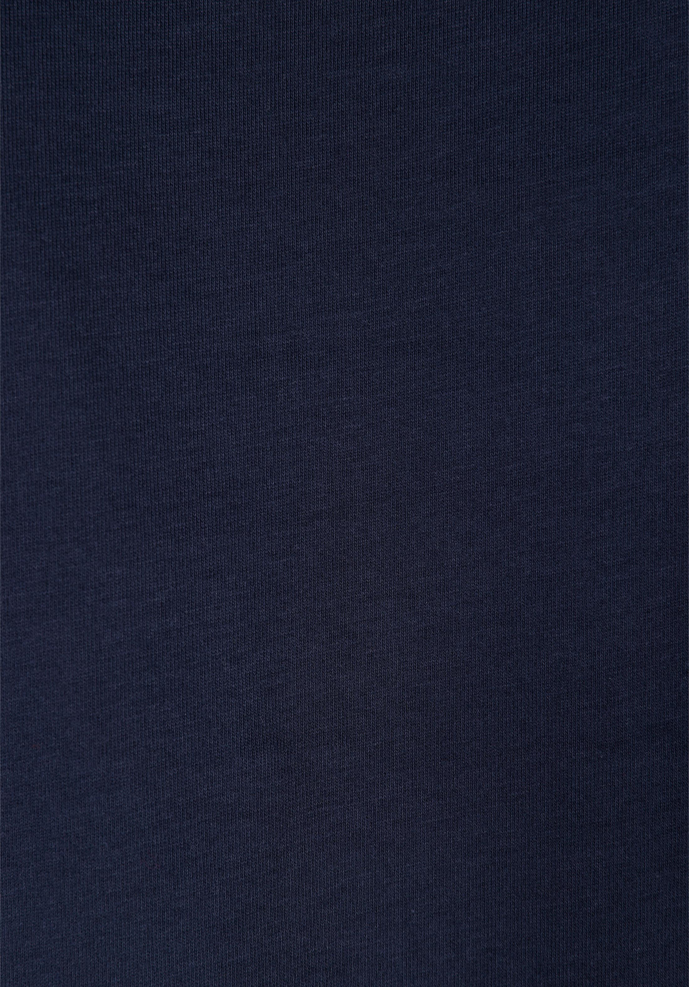 Afișați detalii pentru Regular Fit Round Neck Drept Bărbați Bleumarin Tricou Cu Mânecă Scurtă