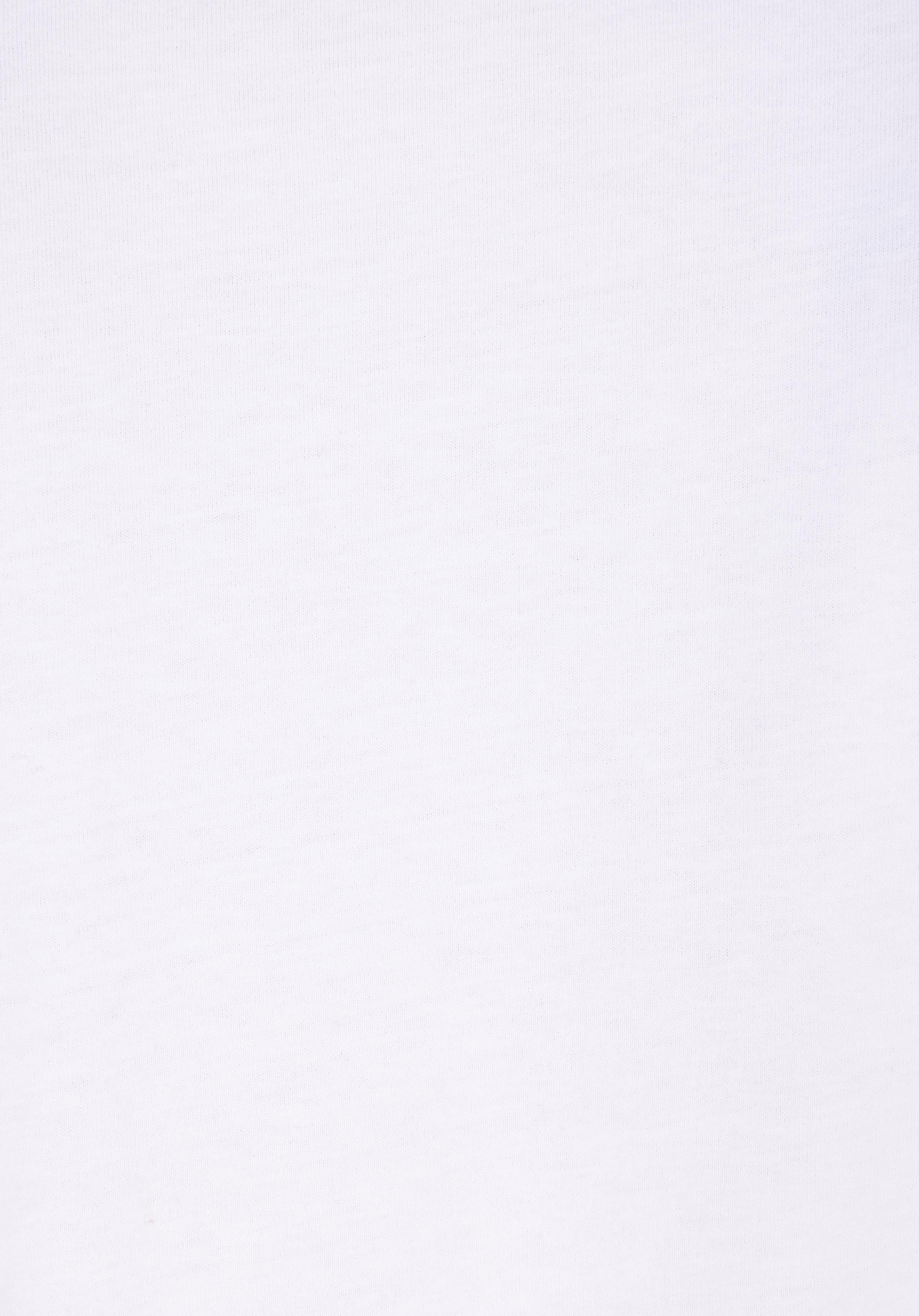 Afișați detalii pentru Regular Fit Round Neck Drept Bărbați Alb Mânecă Scurtă Tricou