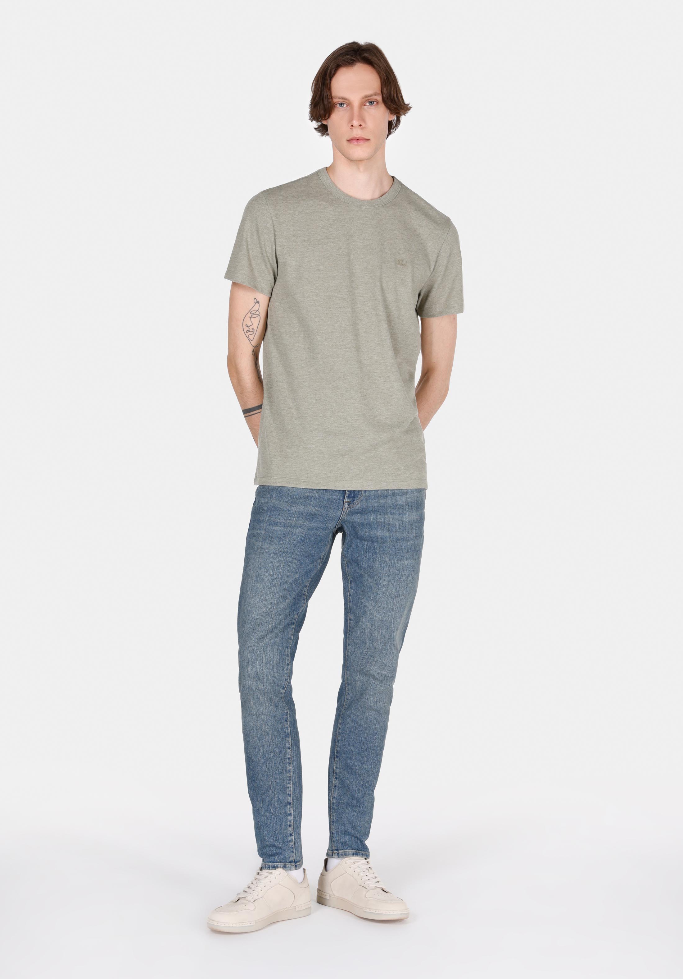 Afișați detalii pentru Tricou Cu Maneca Scurta De Barbati  Regular Fit  Cl1073962