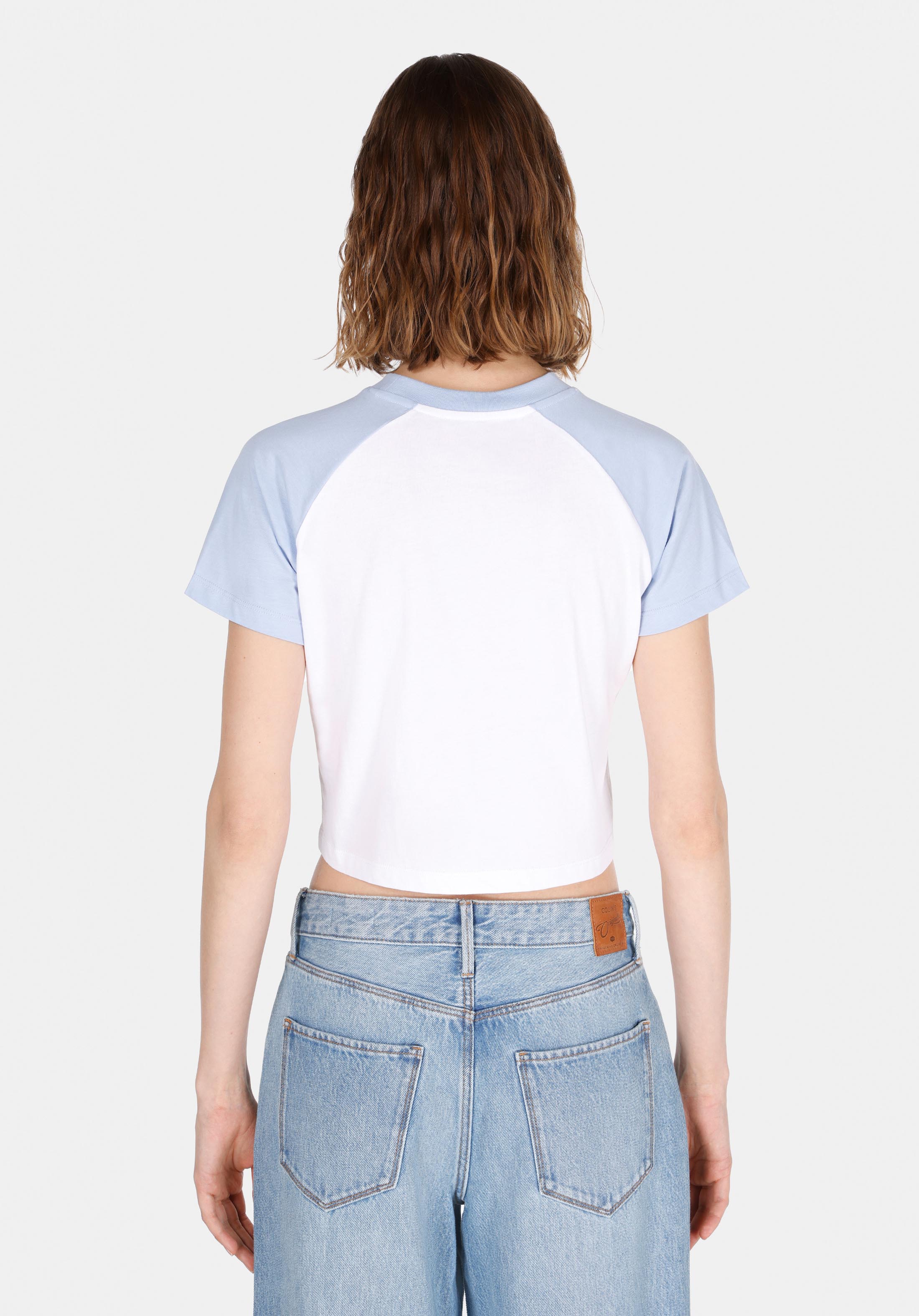 Afișați detalii pentru Tricou Cu Maneca Scurta De Dama Alb Slim Fit  Cl1073148
