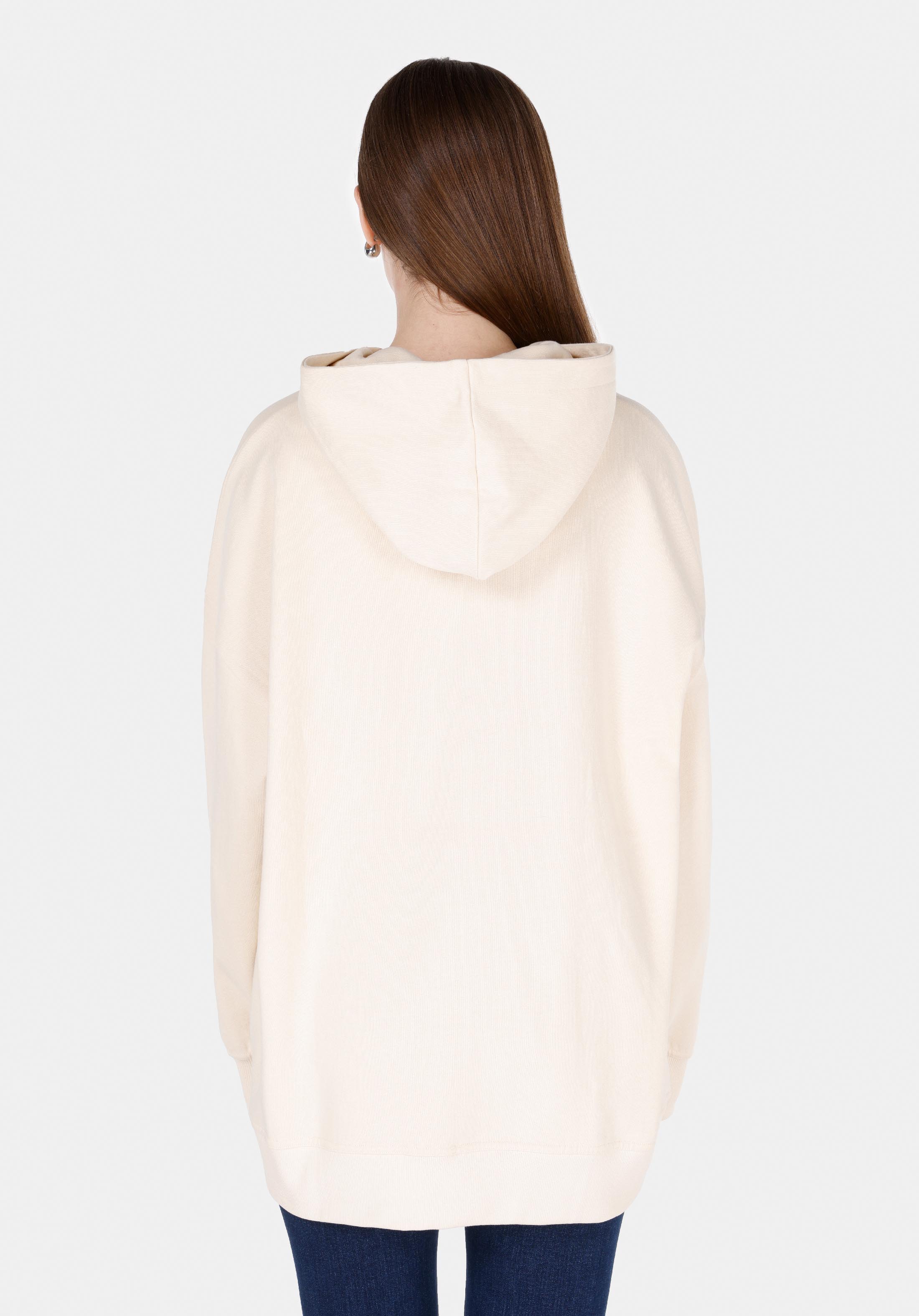 Afișați detalii pentru Hanorac / Bluza De Dama Ecru Regular Fit  Cl1071962