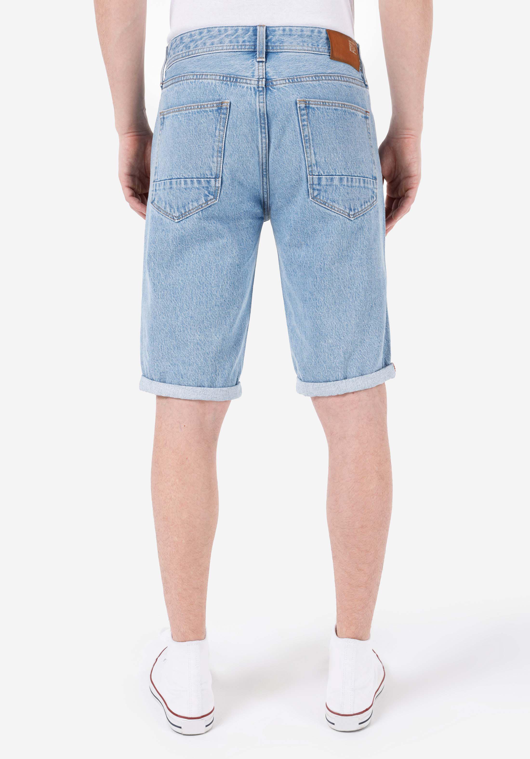 Afișați detalii pentru Short / Pantaloni Scurti De Barbati Albastru Regular Fit 045 David Cl1069530