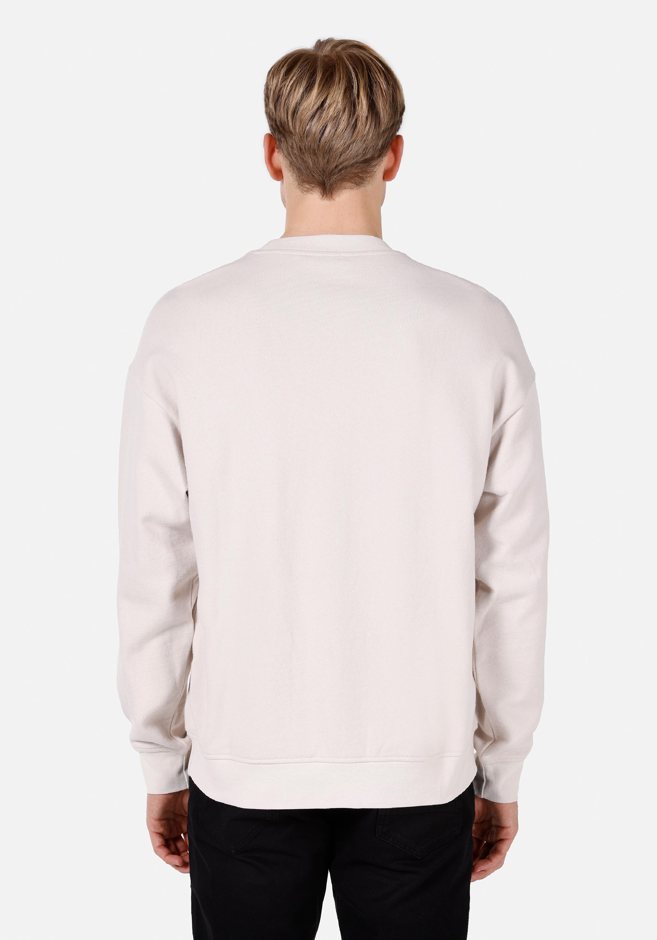 Afișați detalii pentru Hanorac / Bluza De Barbati Alb Oversize Fit  Cl1072049