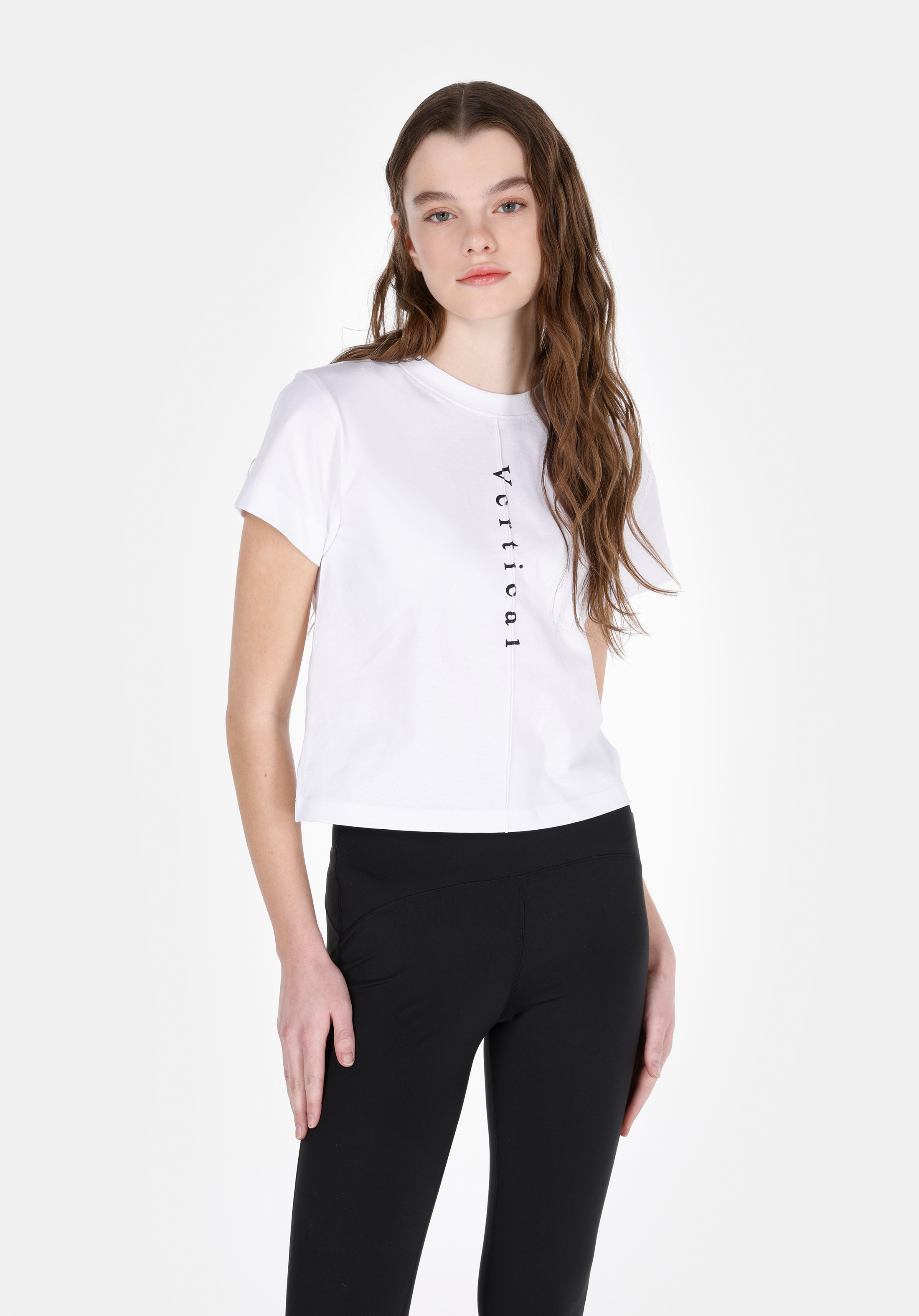 Afișați detalii pentru Tricou Cu Maneca Scurta De Dama Alb Slim Fit  Cl1073174