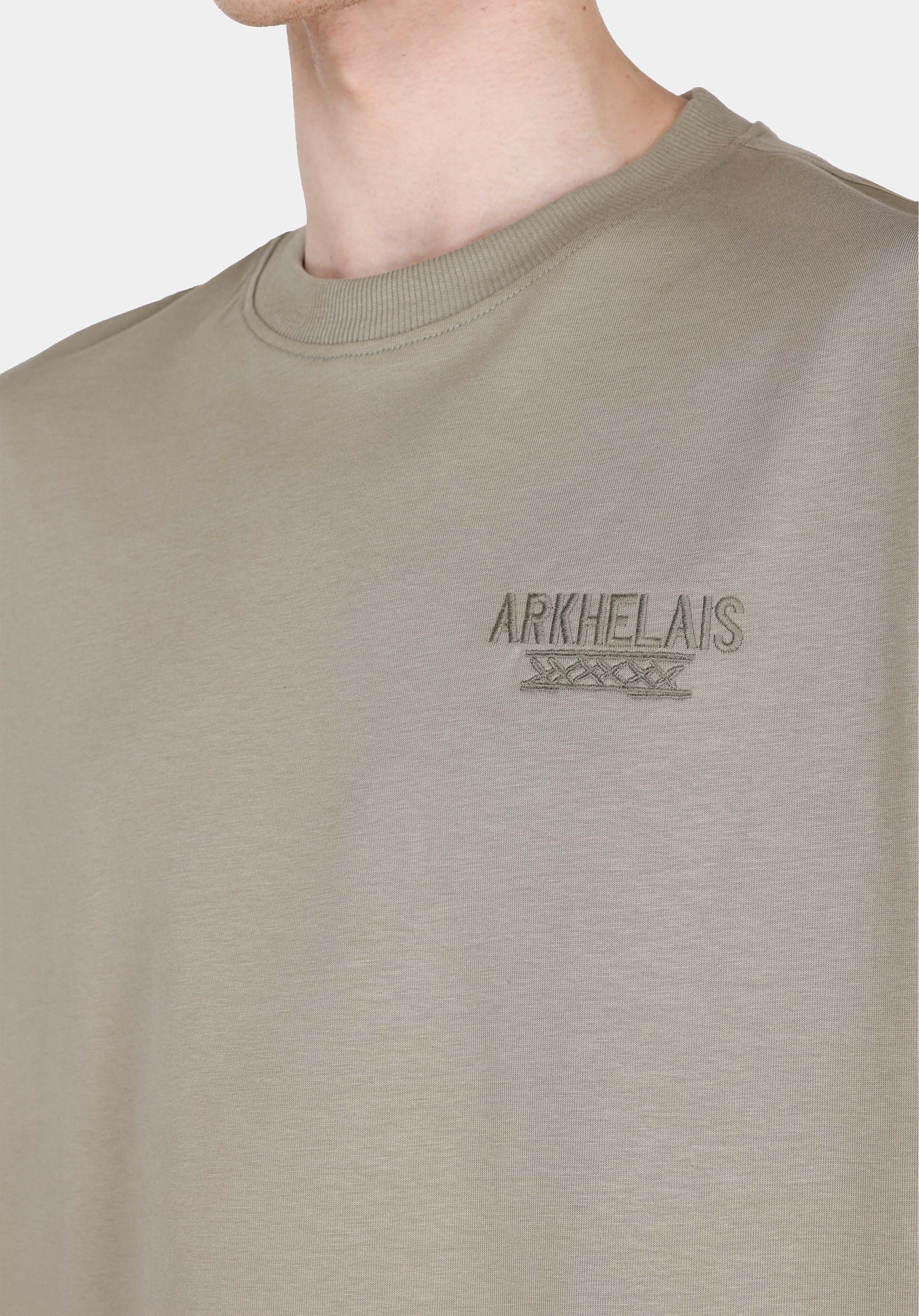 Afișați detalii pentru Tricou Cu Maneca Scurta De Barbati Verde Oversize Fit  Cl1072055