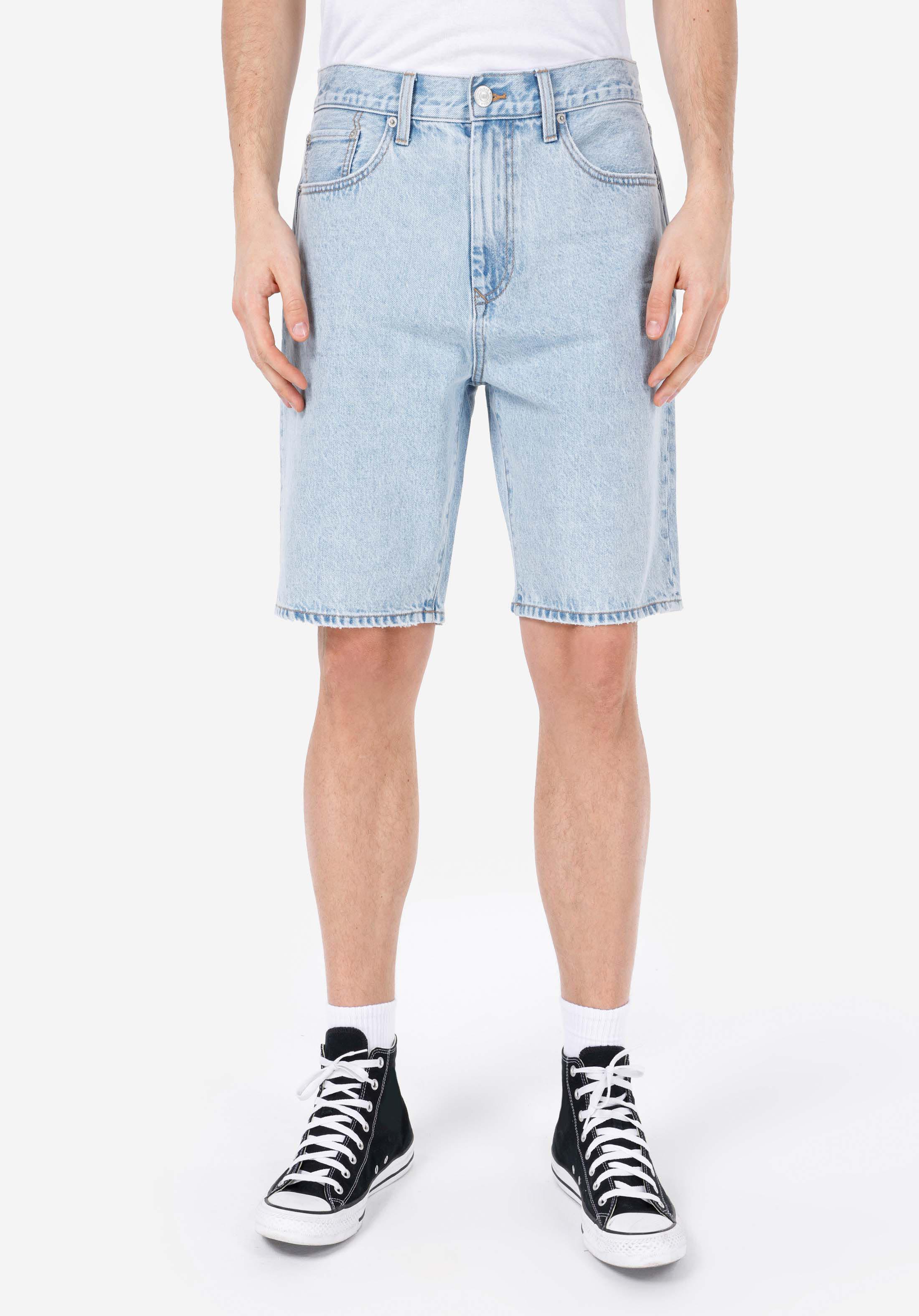 Afișați detalii pentru Short / Pantaloni Scurti De Barbati Denim Baggy Fit  Cl1069756