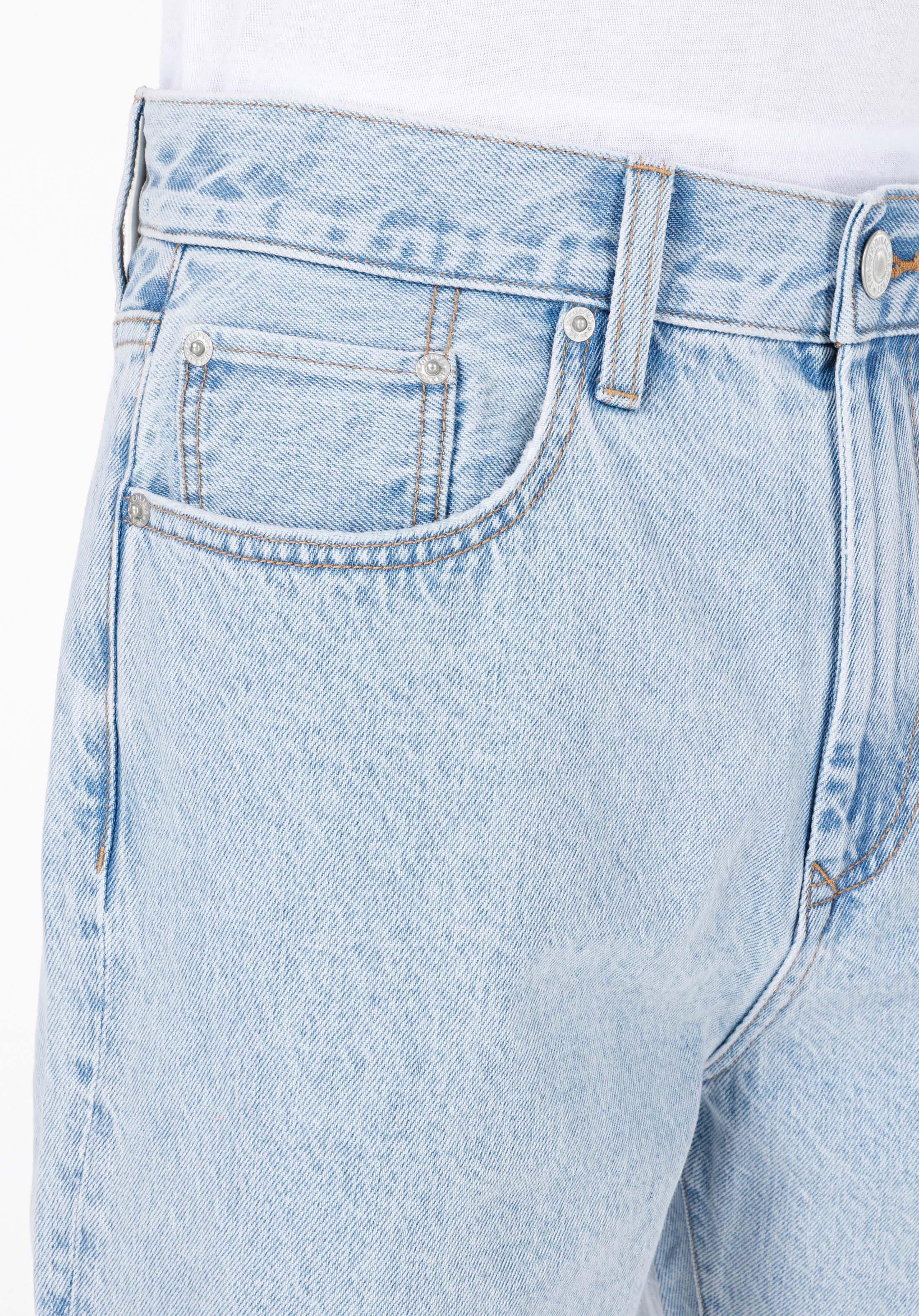 Afișați detalii pentru Short / Pantaloni Scurti De Barbati Denim Baggy Fit  Cl1069756