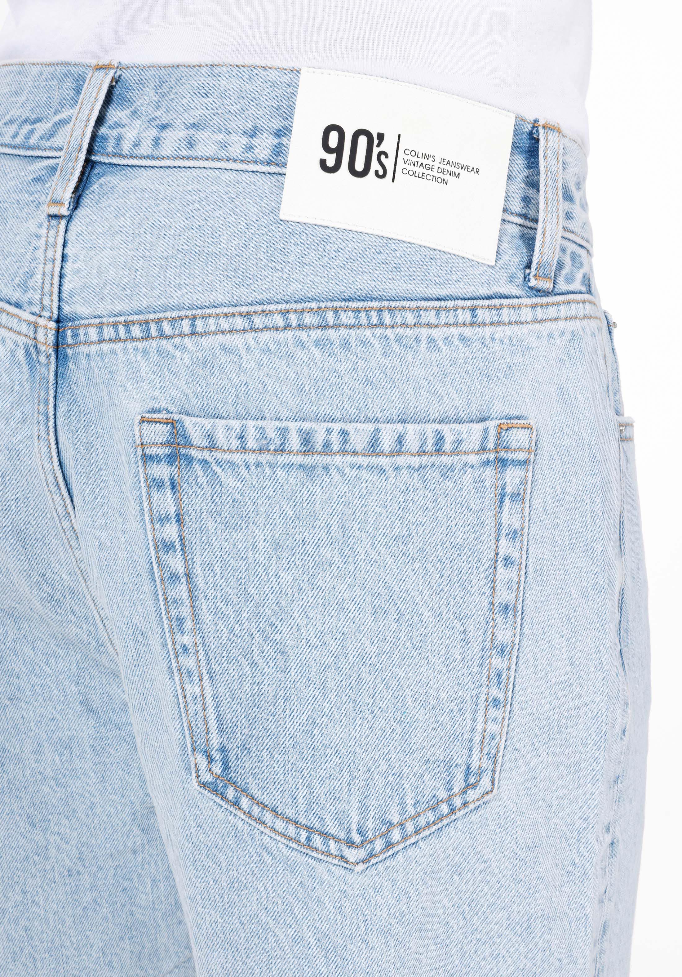 Afișați detalii pentru Short / Pantaloni Scurti De Barbati Denim Baggy Fit  Cl1069756