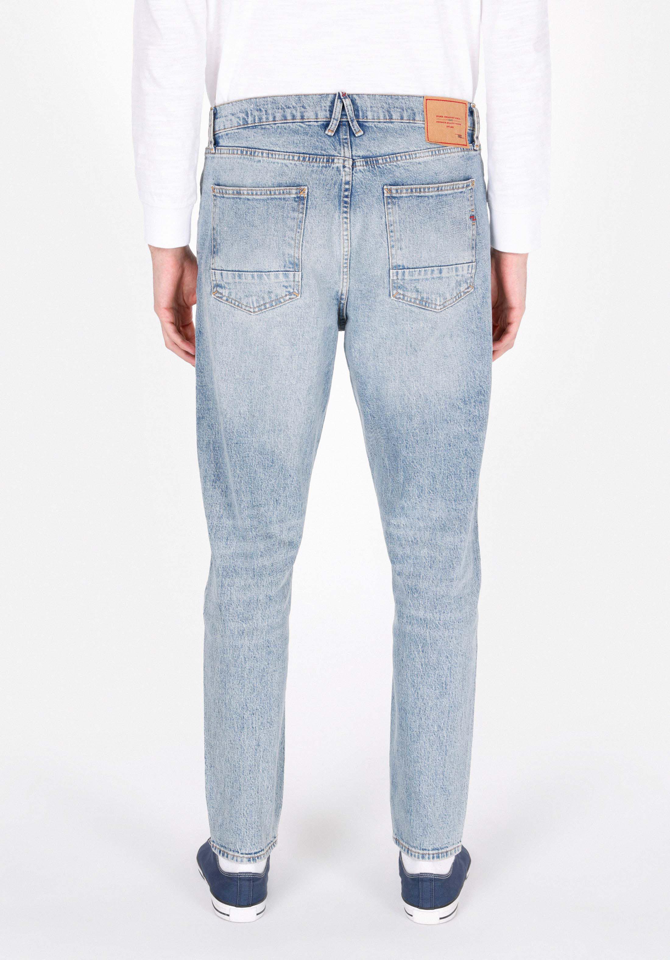 Afișați detalii pentru Pantaloni De Barbati Albastru Loose Tapered Fit  Cl1074512