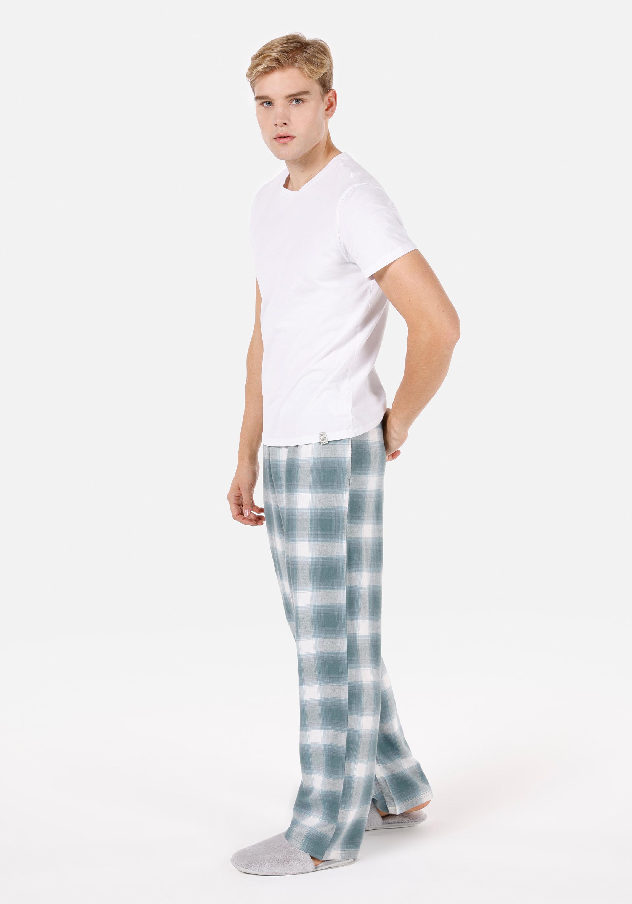 Afișați detalii pentru Pantaloni De Barbati Verde Comfort Fit  Cl1072126