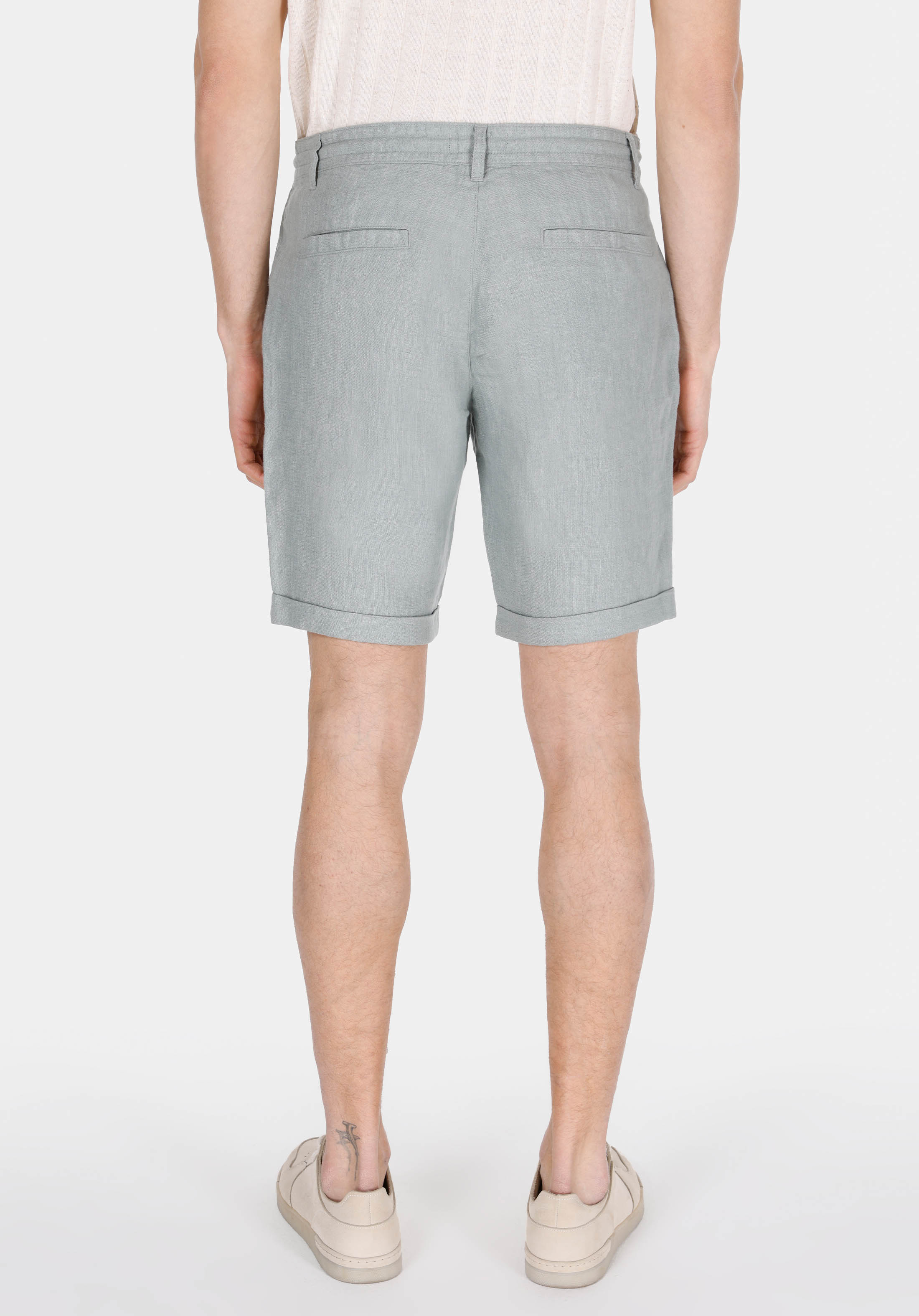 Afișați detalii pentru Short / Pantaloni Scurti De Barbati Verde Regular Fit  Cl1074528