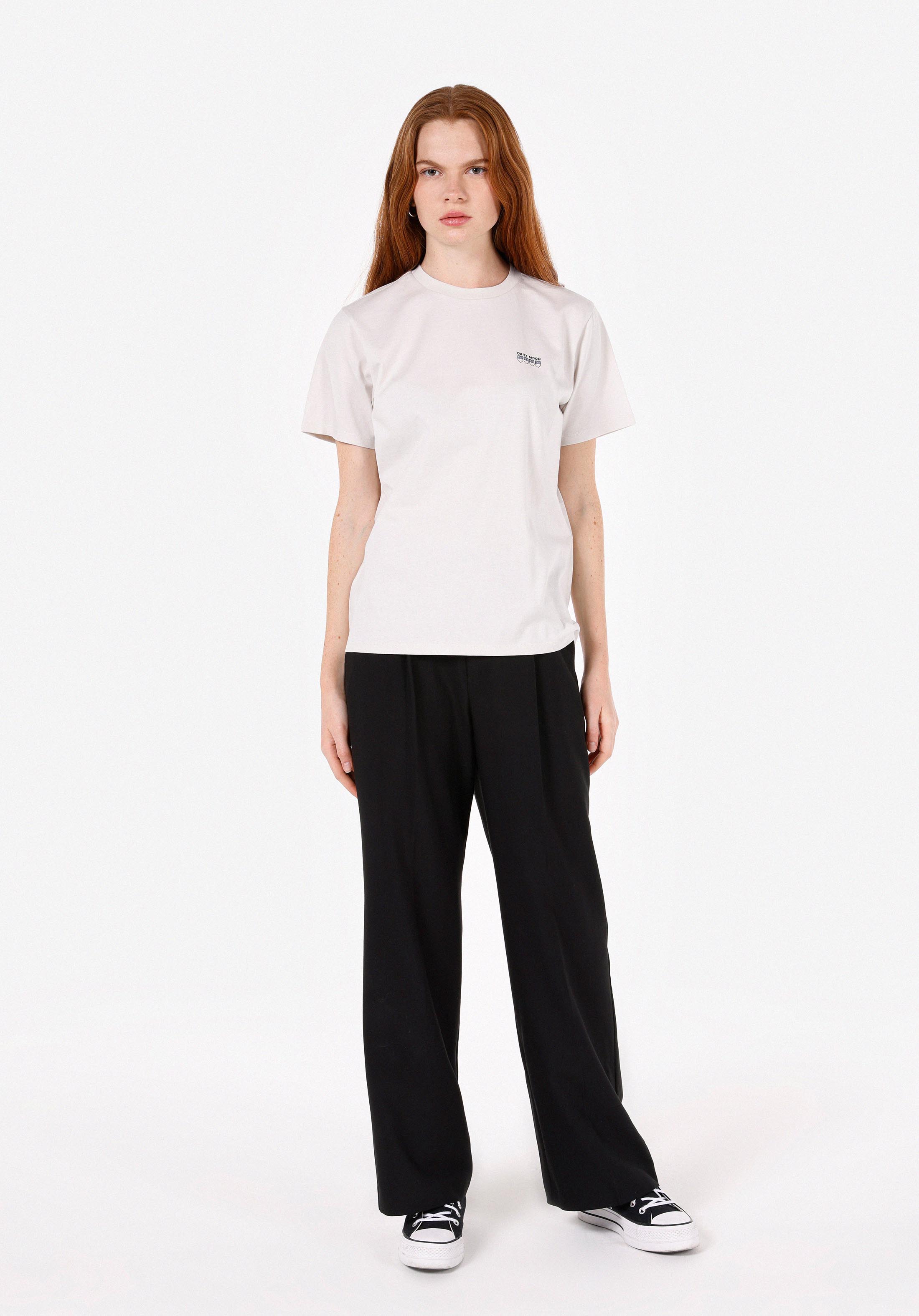 Afișați detalii pentru Tricou Cu Maneca Scurta De Dama Alb Regular Fit  Cl1072231