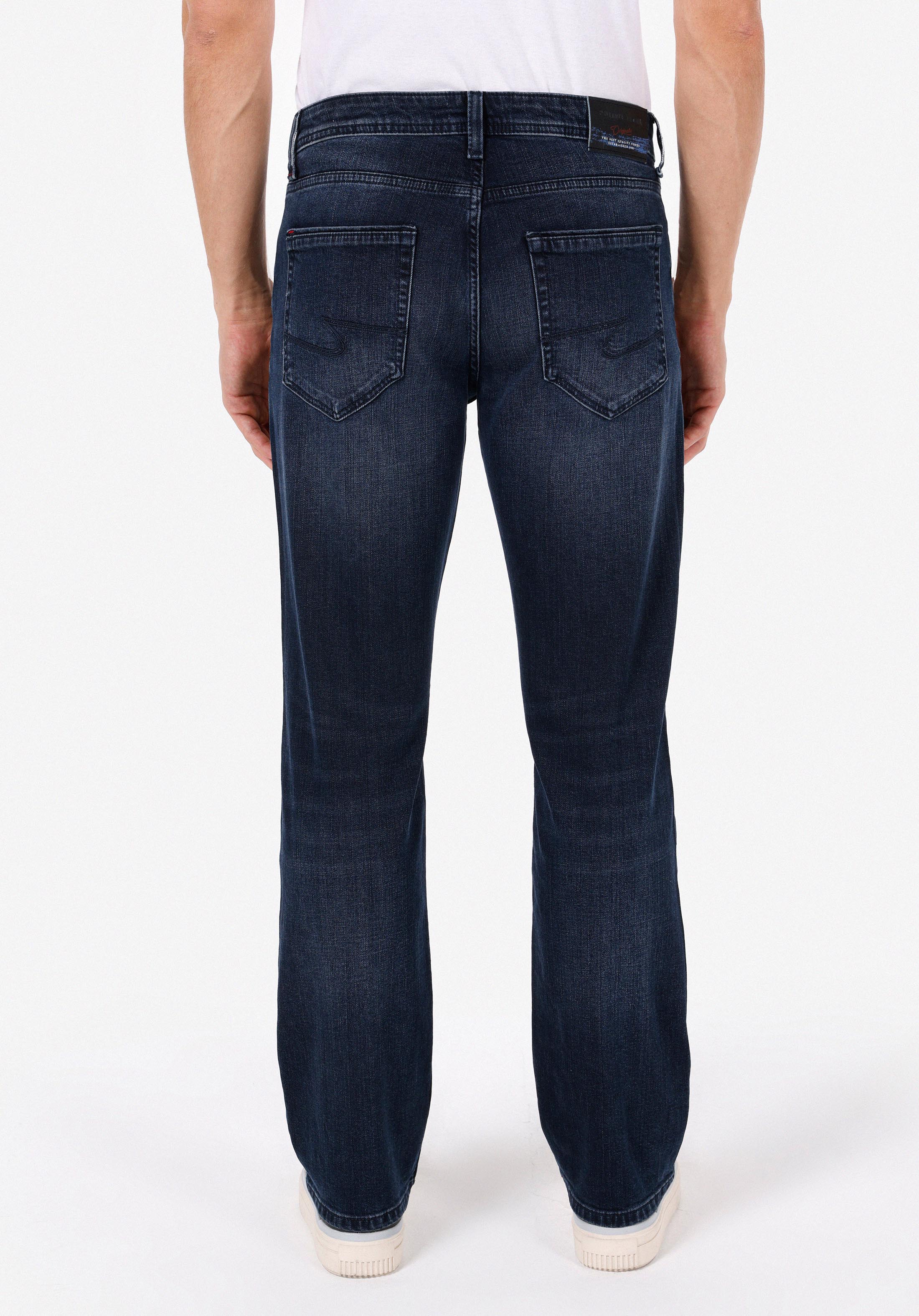Afișați detalii pentru Pantaloni De Barbati Negru Regular Fit 045 David Cl1072233