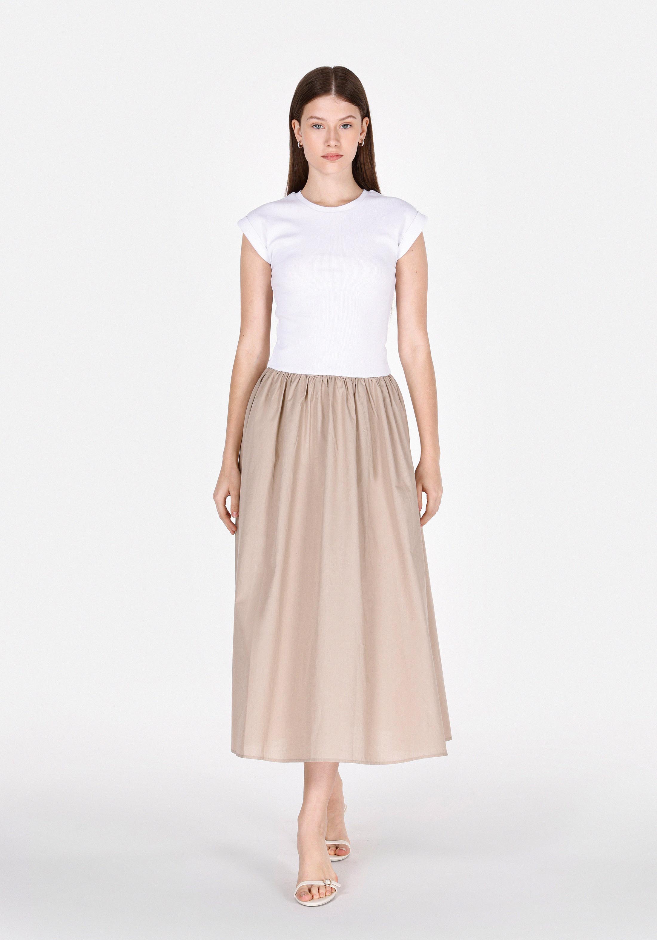 Afișați detalii pentru Rochie De Dama Alb Regular Fit  Cl1073569