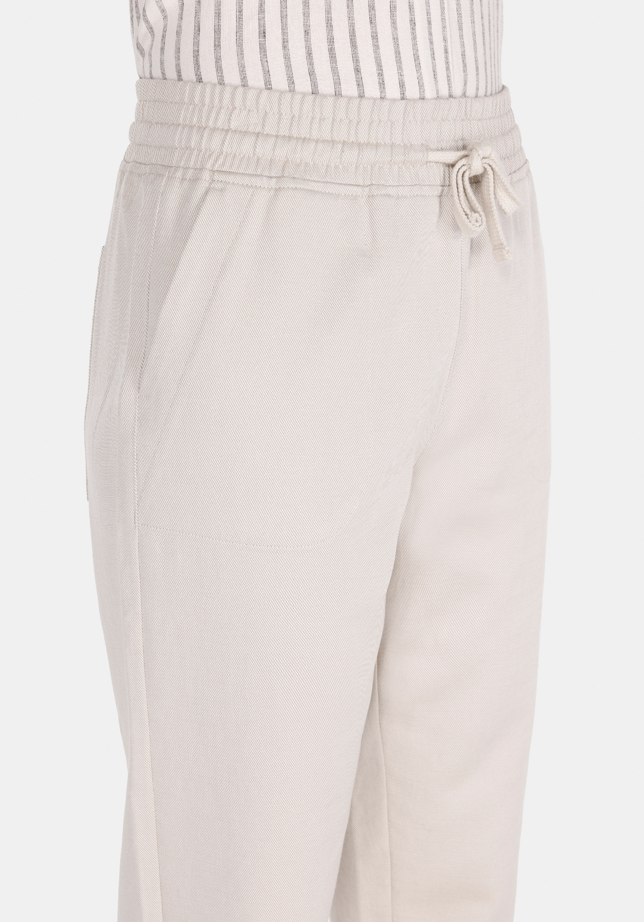 Afișați detalii pentru Pantaloni De Dama Alb Regular Fit  Cl1074664