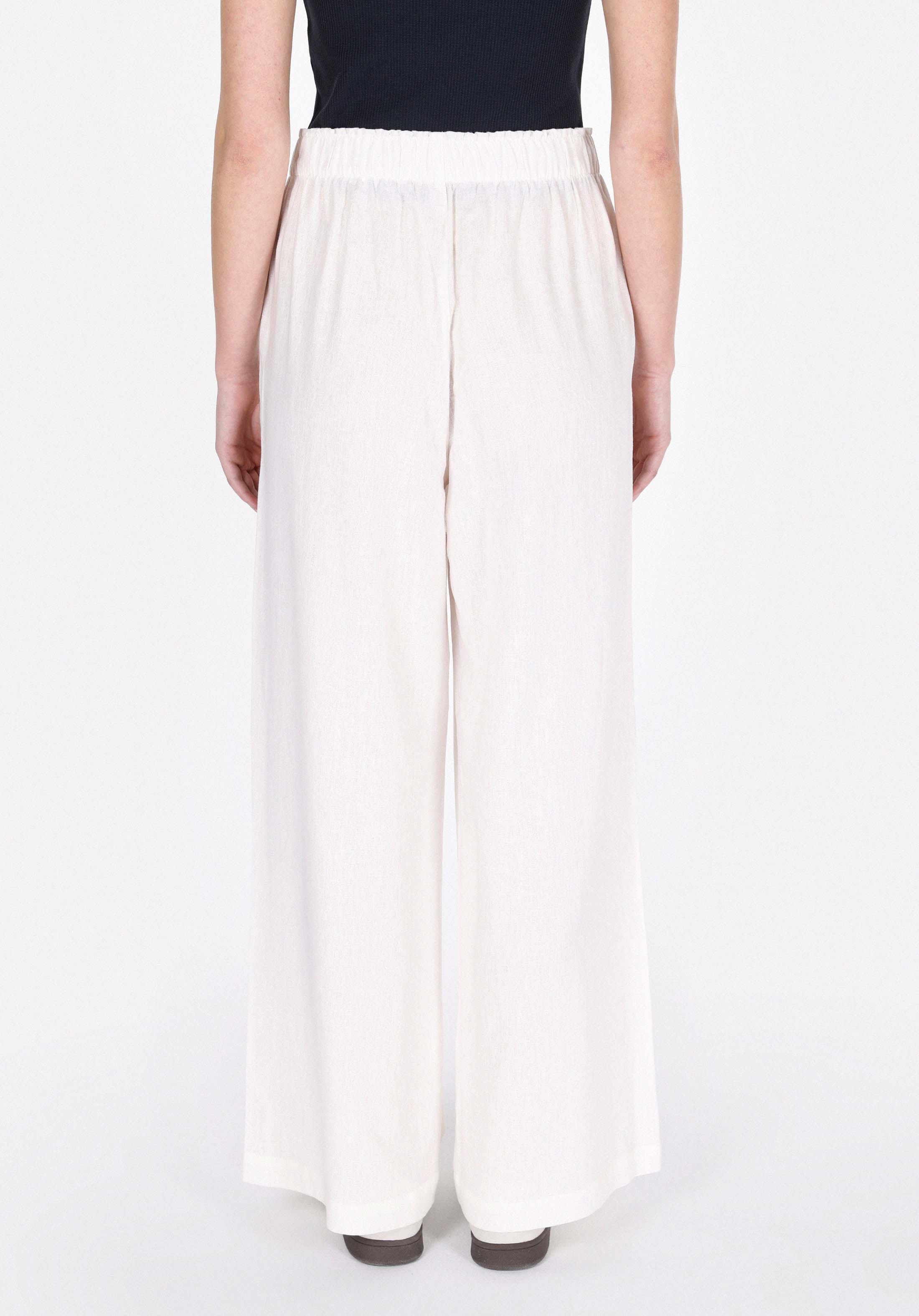 Afișați detalii pentru Pantaloni De Dama Alb Regular Fit  Cl1074805