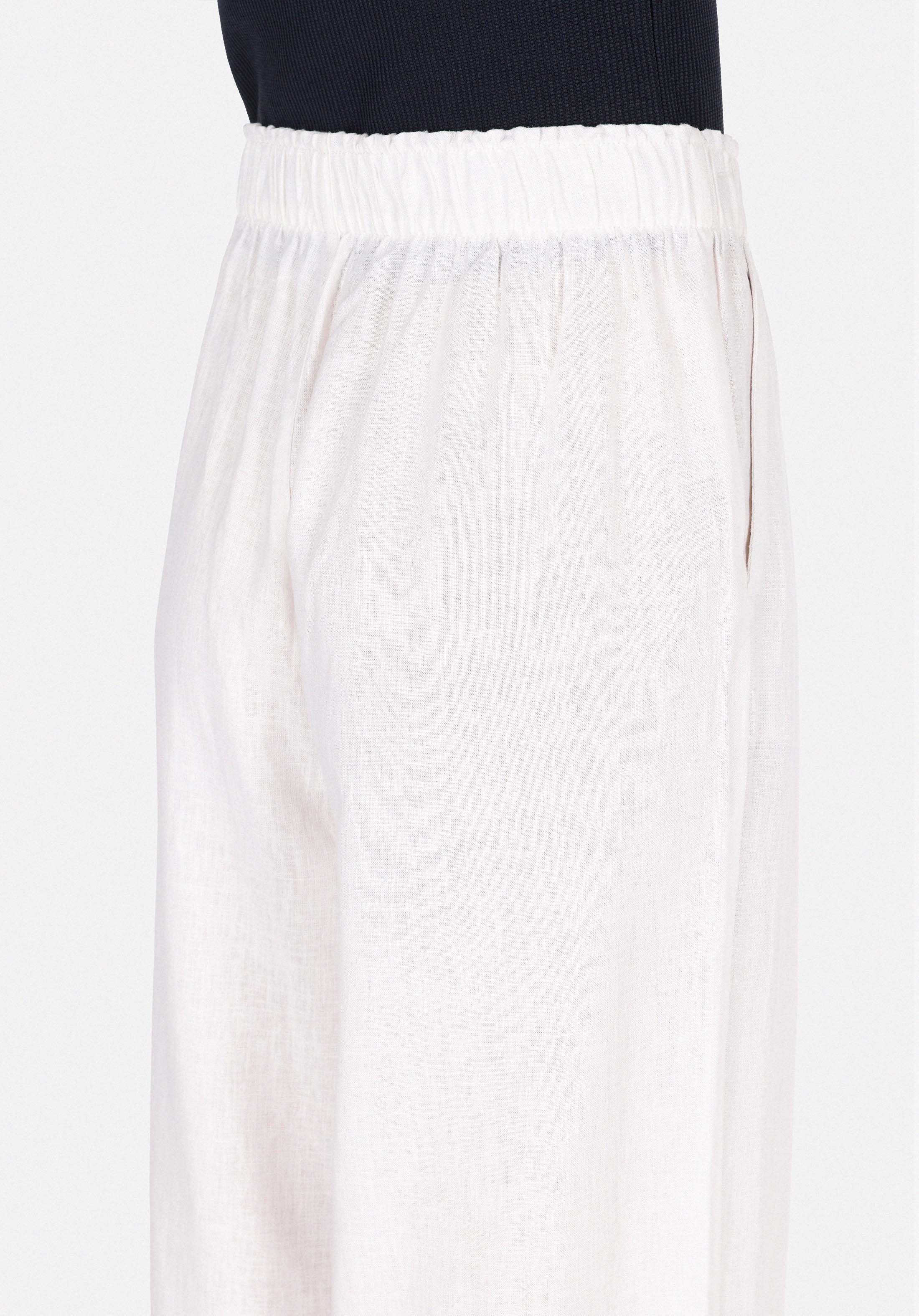 Afișați detalii pentru Pantaloni De Dama Alb Regular Fit  Cl1074805