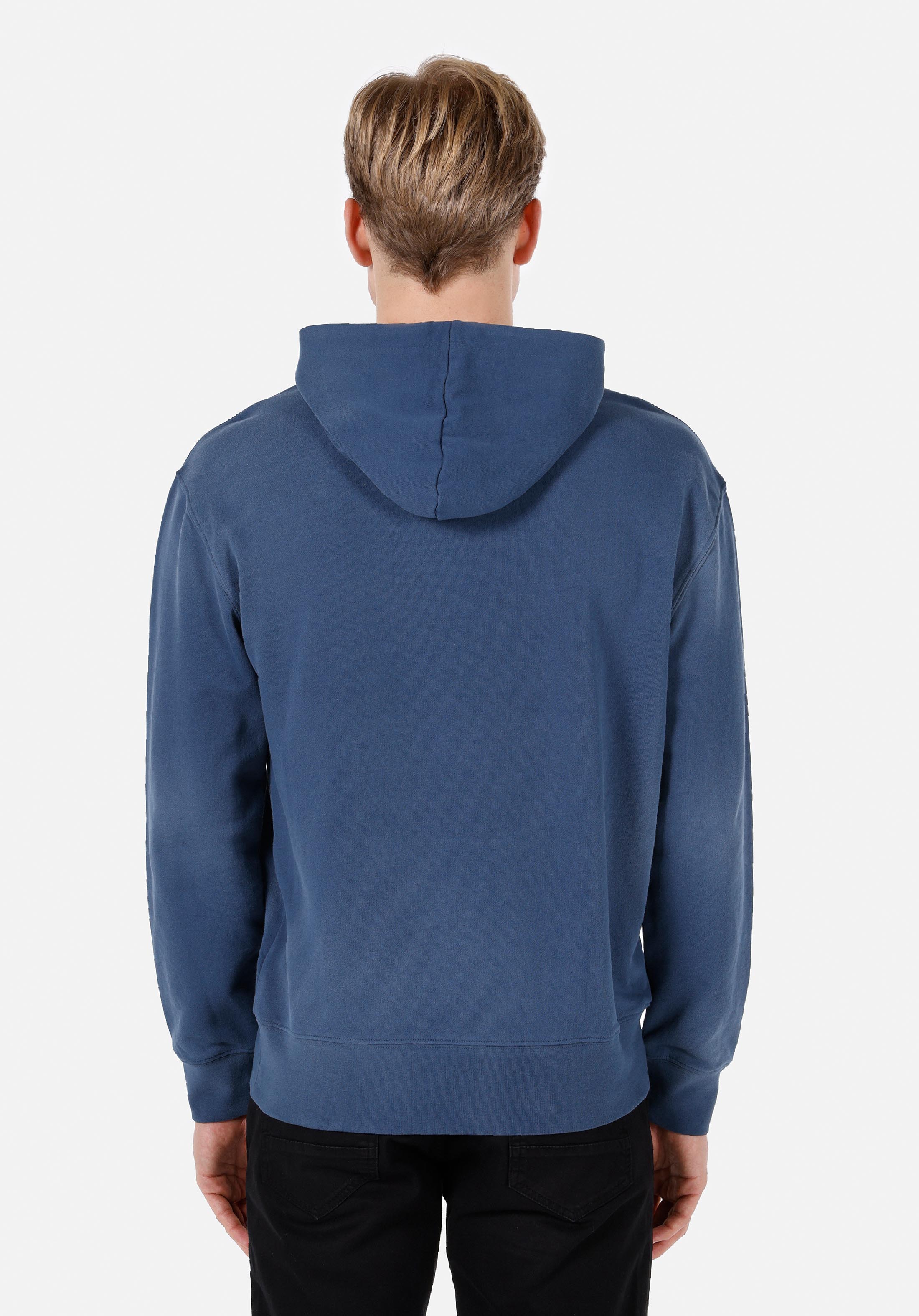 Afișați detalii pentru Hanorac / Bluza De Barbati Albastru Regular Fit  Cl1072381