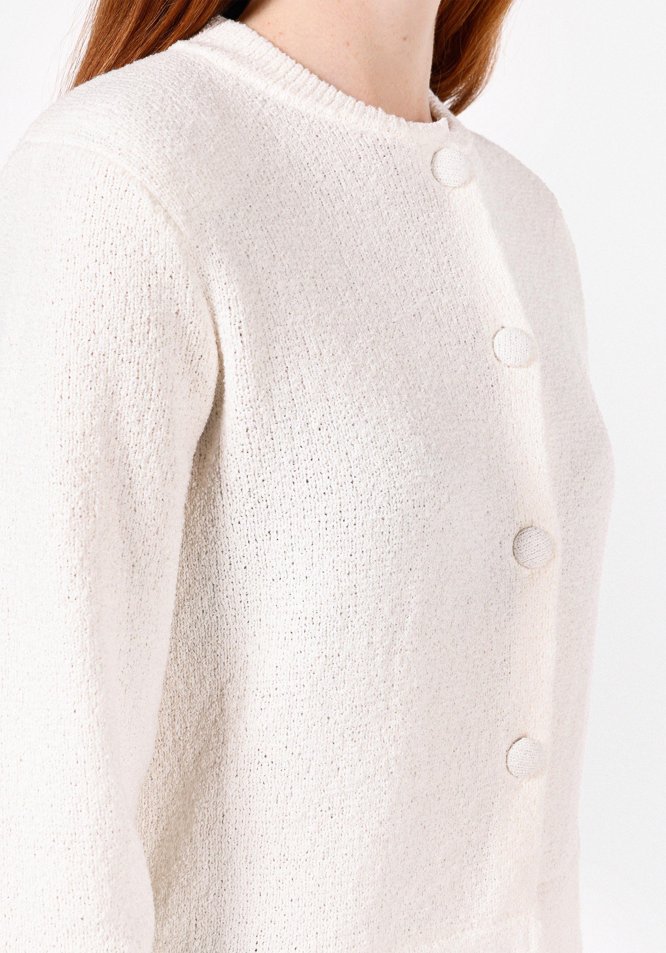 Afișați detalii pentru Cardigan De Dama Ecru Regular Fit  Cl1072506