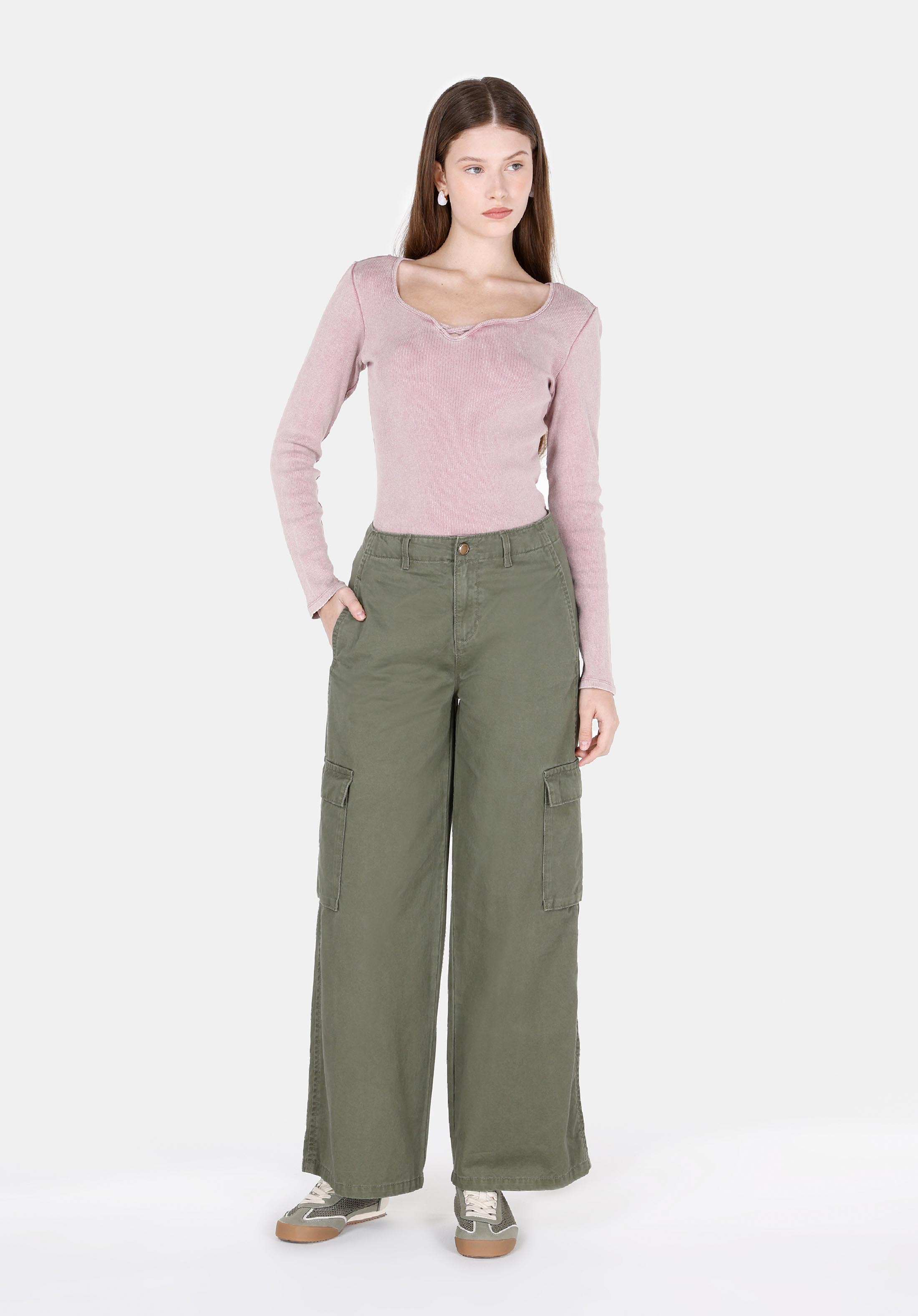 Afișați detalii pentru Bluza Cu Maneca Lunga De Dama Roz Slim Fit  Cl1072548