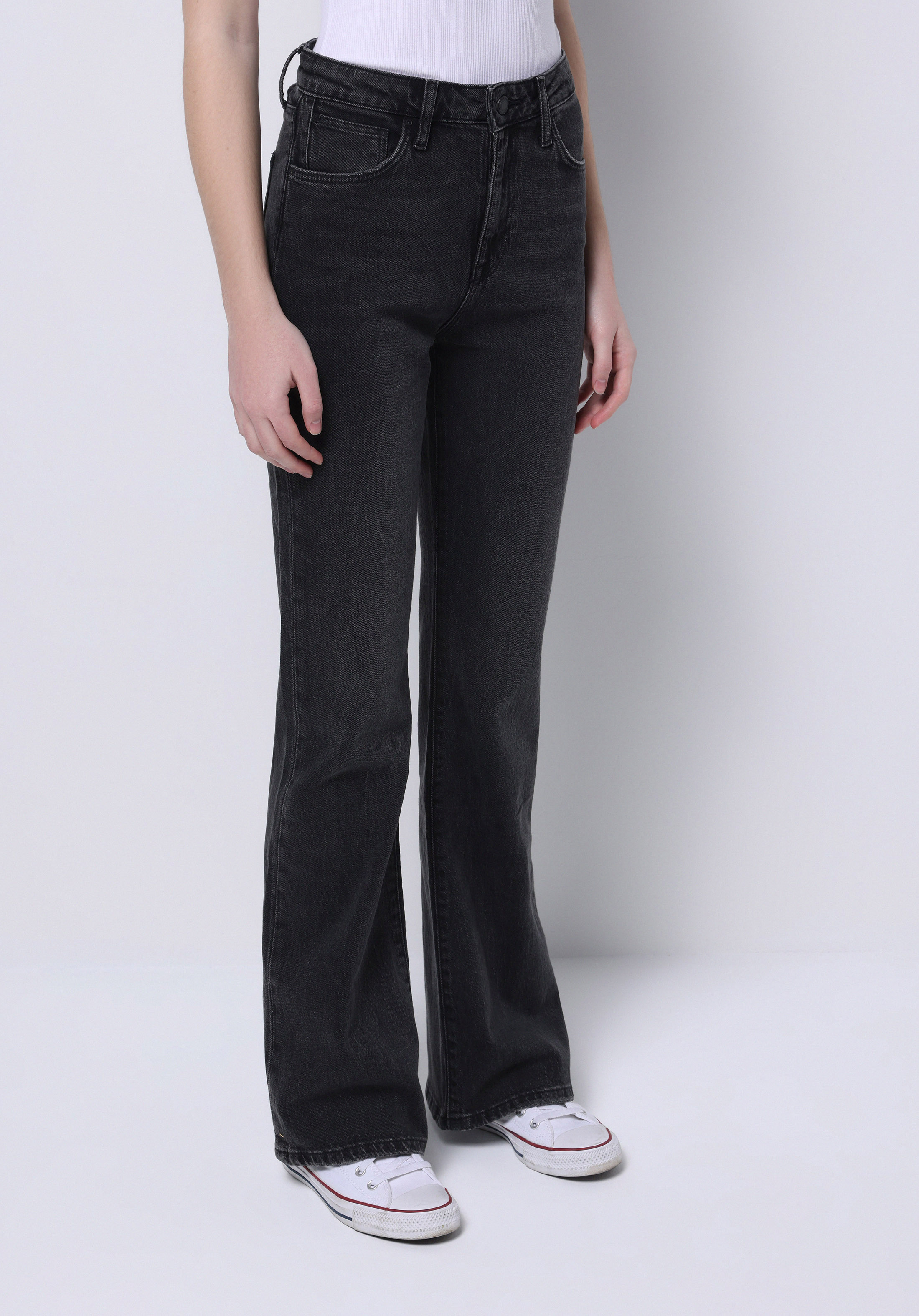 Afișați detalii pentru Pantaloni De Dama Albastru Regular Fit 791 Monica Cl1074494